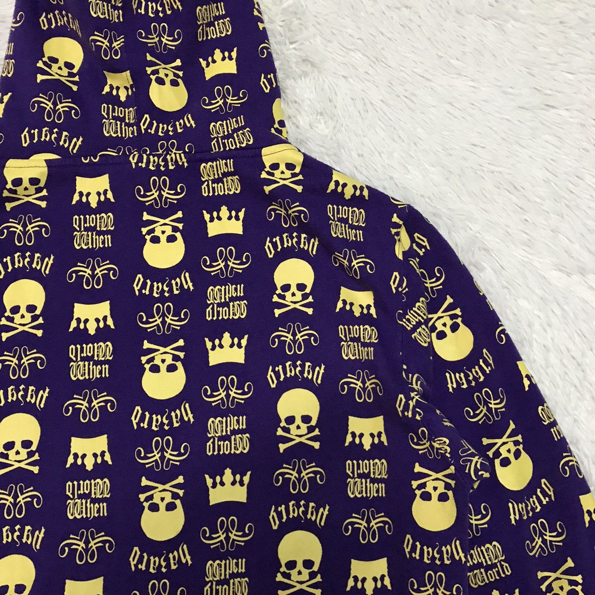 Japanese Brand Full Skulls Printed Sweater Jacket Hoodie Size US M / EU 48-50 / 2 - 10 Thumbnail