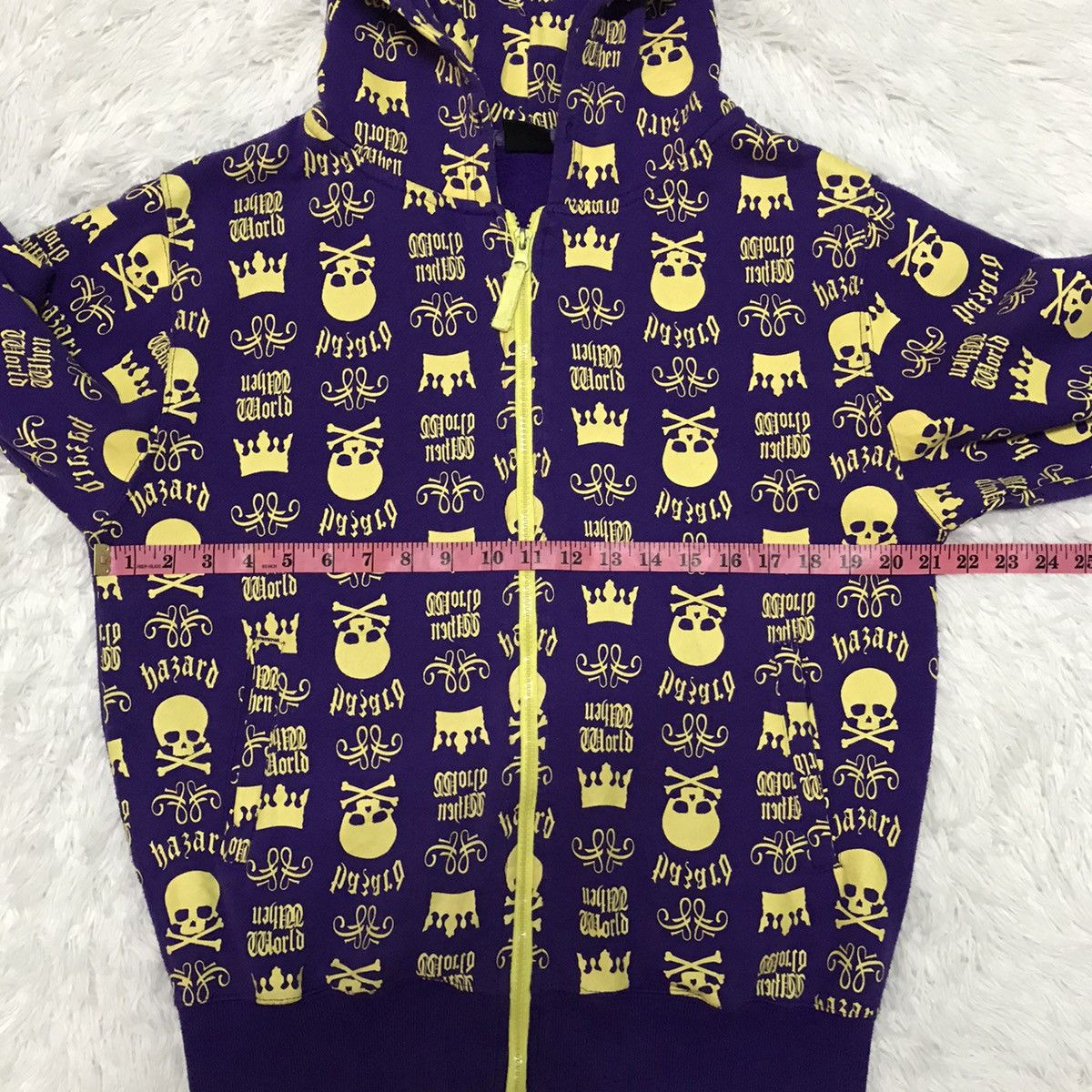 Japanese Brand Full Skulls Printed Sweater Jacket Hoodie Size US M / EU 48-50 / 2 - 17 Thumbnail