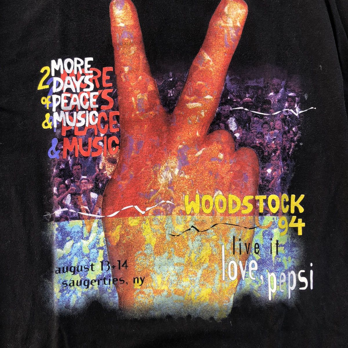 Vintage woodstock 1994 shirt vintage Size US L / EU 52-54 / 3 - 4 Thumbnail