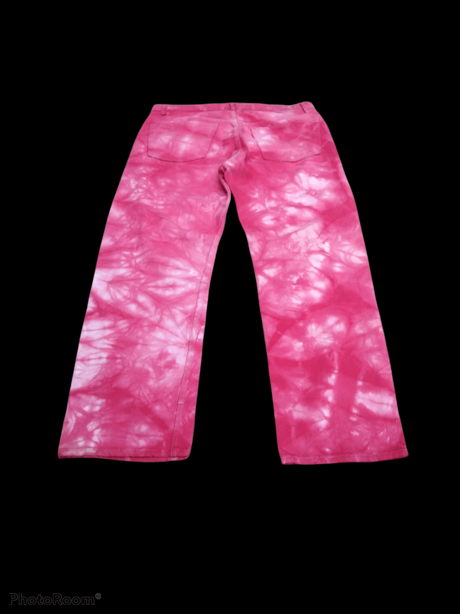 Levi's Vintage Clothing × Vintage DiSTRESSED LEVIS 501 TIE DYE HIPPES 90s STYLE Size US 37 - 7 Thumbnail