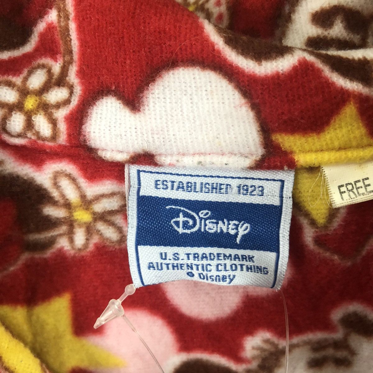 Disney × Mickey Mouse DLL Disney Minie Mickey Red pyjama full print #009 Size M / US 6-8 / IT 42-44 - 5 Thumbnail