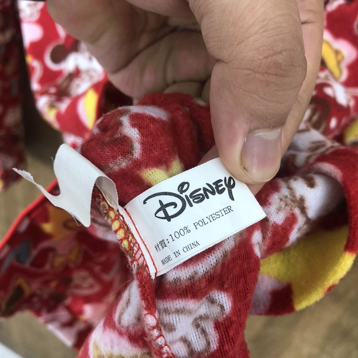 Disney × Mickey Mouse DLL Disney Minie Mickey Red pyjama full print #009 Size M / US 6-8 / IT 42-44 - 7 Thumbnail