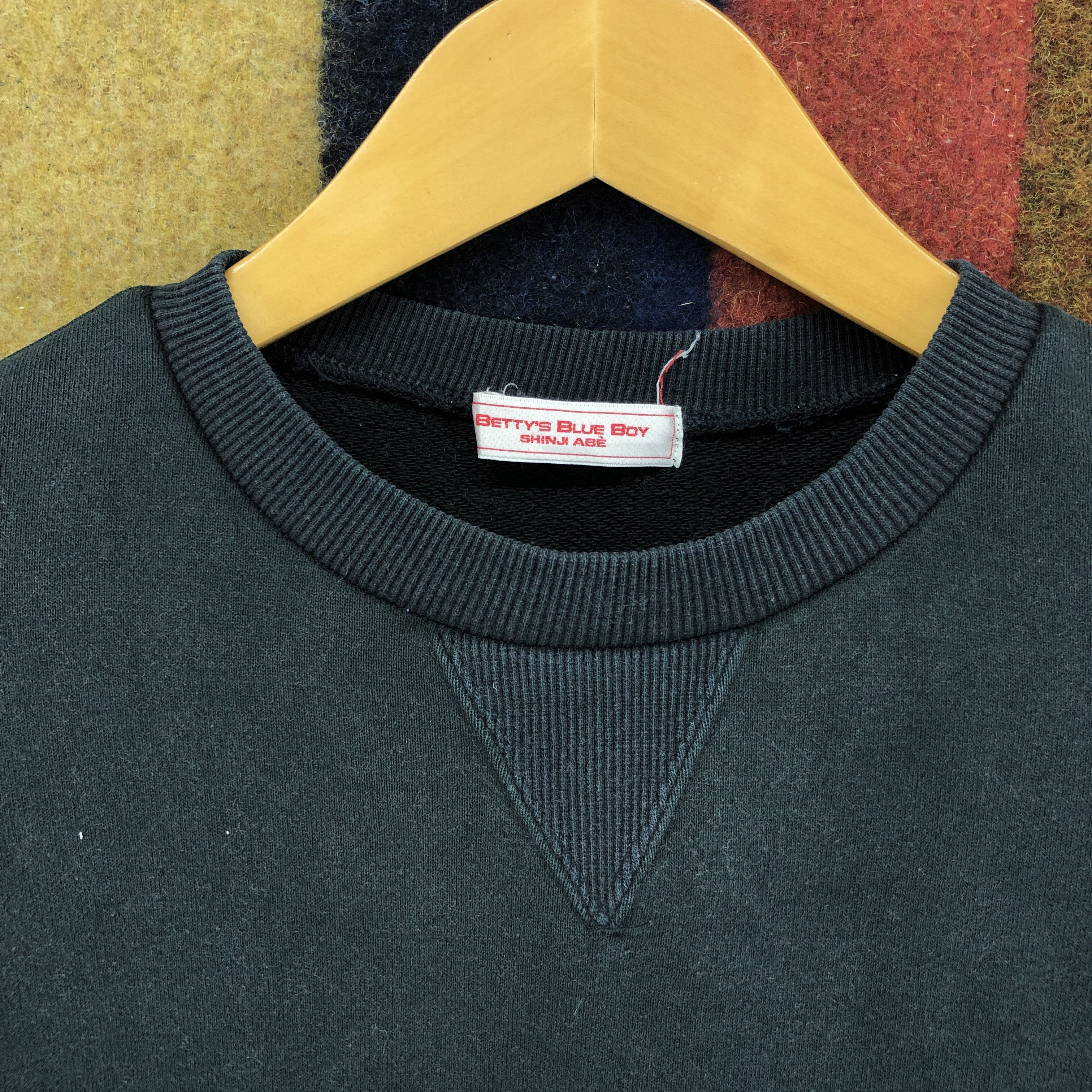 Japanese Brand BETTYS BLUE BOY by Shinji Abe Crew Neck Sweatshirt #0242/K Size US M / EU 48-50 / 2 - 4 Thumbnail