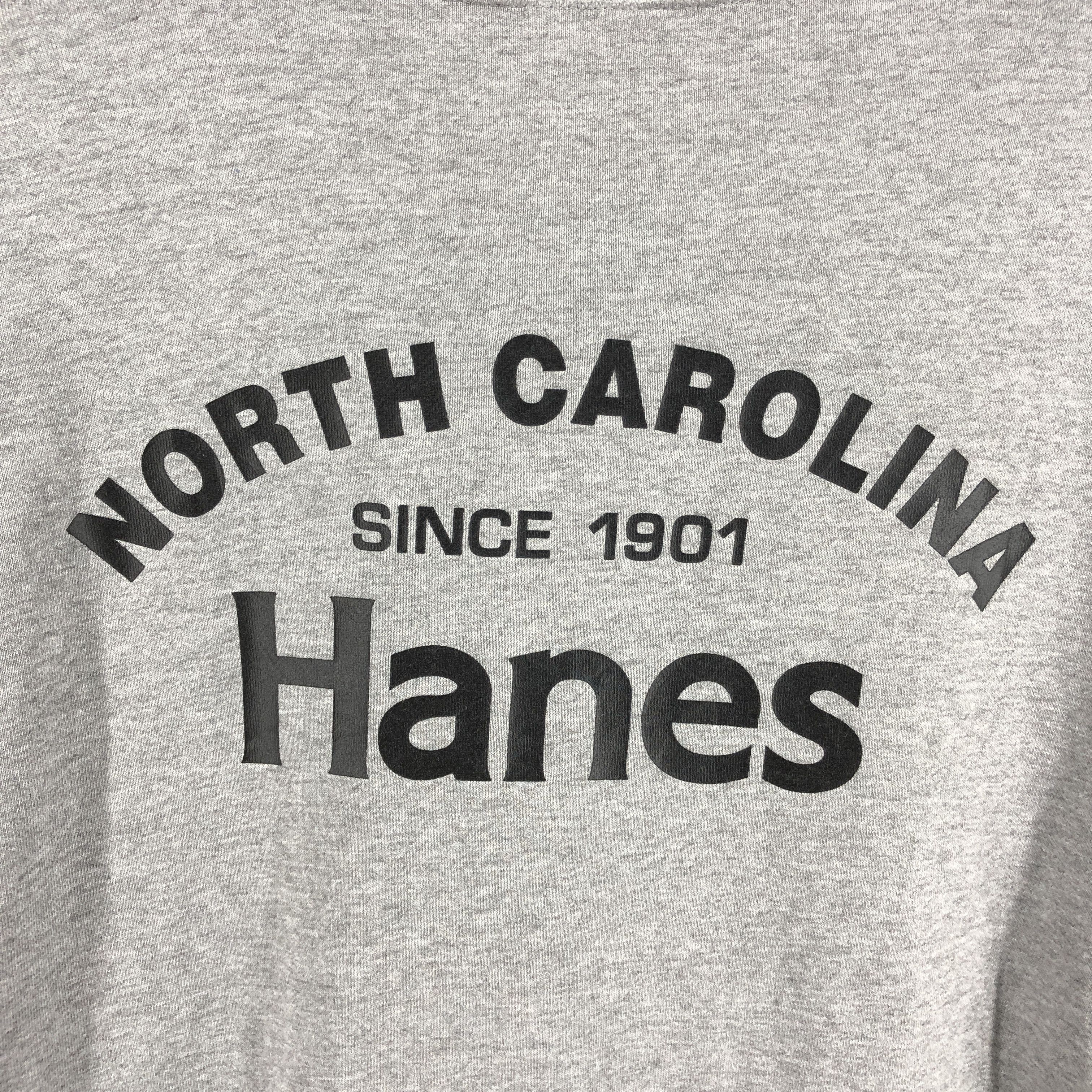 Hanes HANES NORTH CAROLINA Crew Neck Sweatshirt #0522/V Size US L / EU 52-54 / 3 - 3 Thumbnail