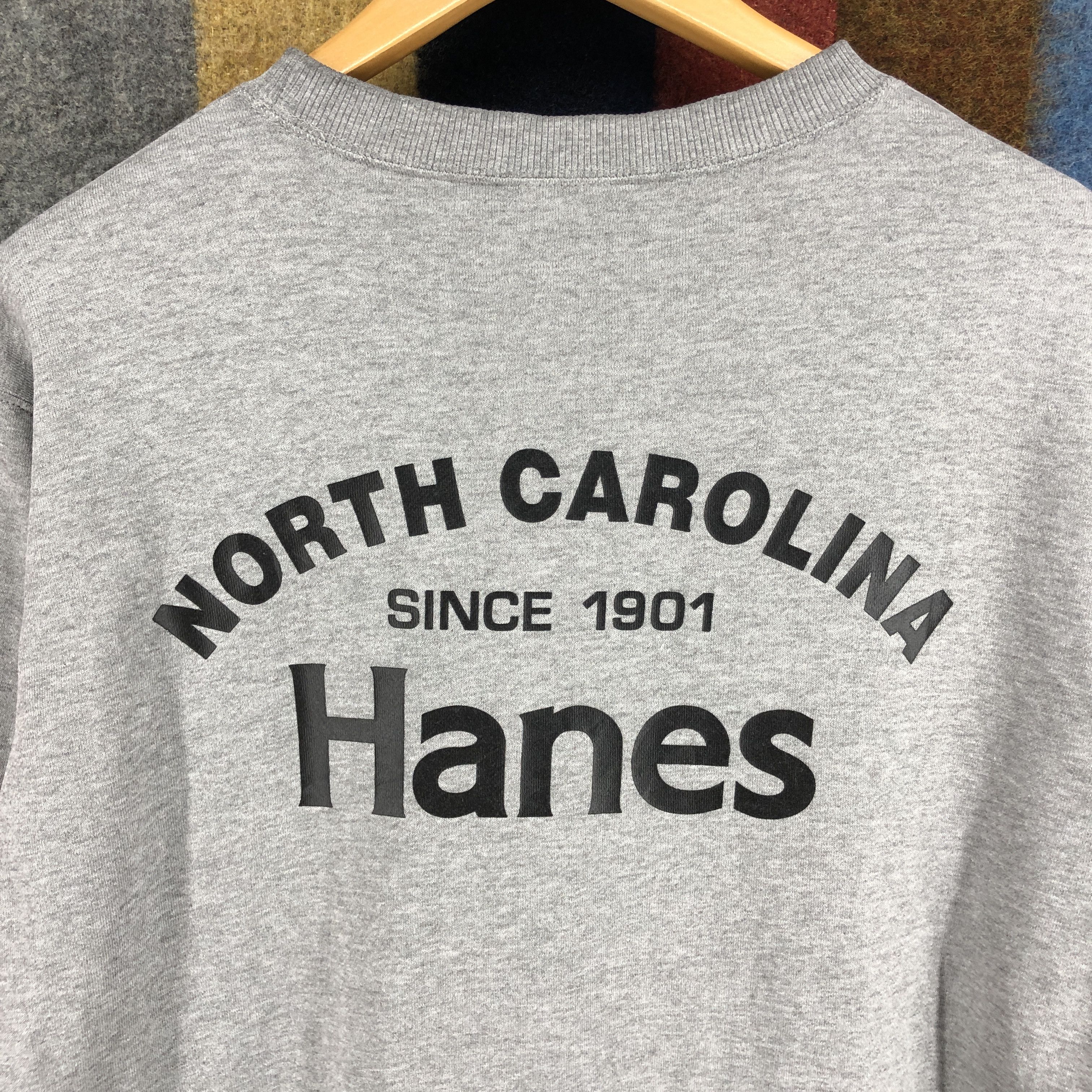 Hanes HANES NORTH CAROLINA Crew Neck Sweatshirt #0522/V Size US L / EU 52-54 / 3 - 2 Thumbnail