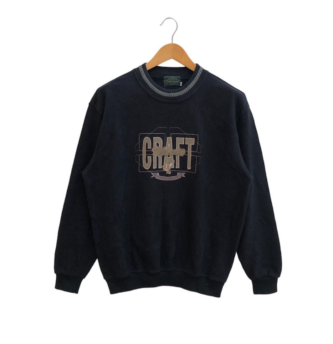 Japanese Brand CRAFT MOVIE Crew Neck Sweatshirt #0379-08 Size US M / EU 48-50 / 2 - 1 Thumbnail