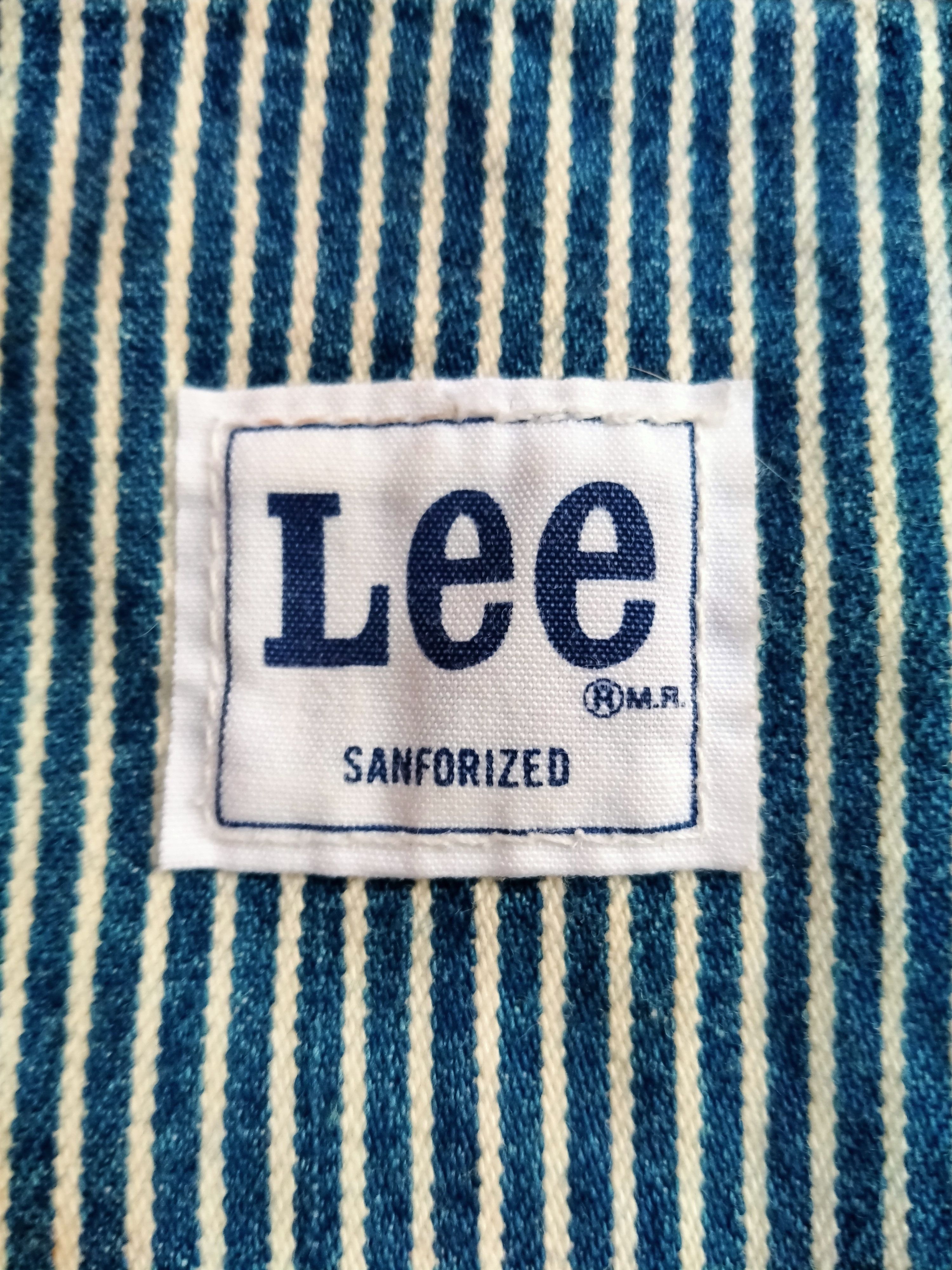 Lee Vintage Lee Sanforized Hickory Stripes Workers Distressed Size US 30 / EU 46 - 19 Thumbnail