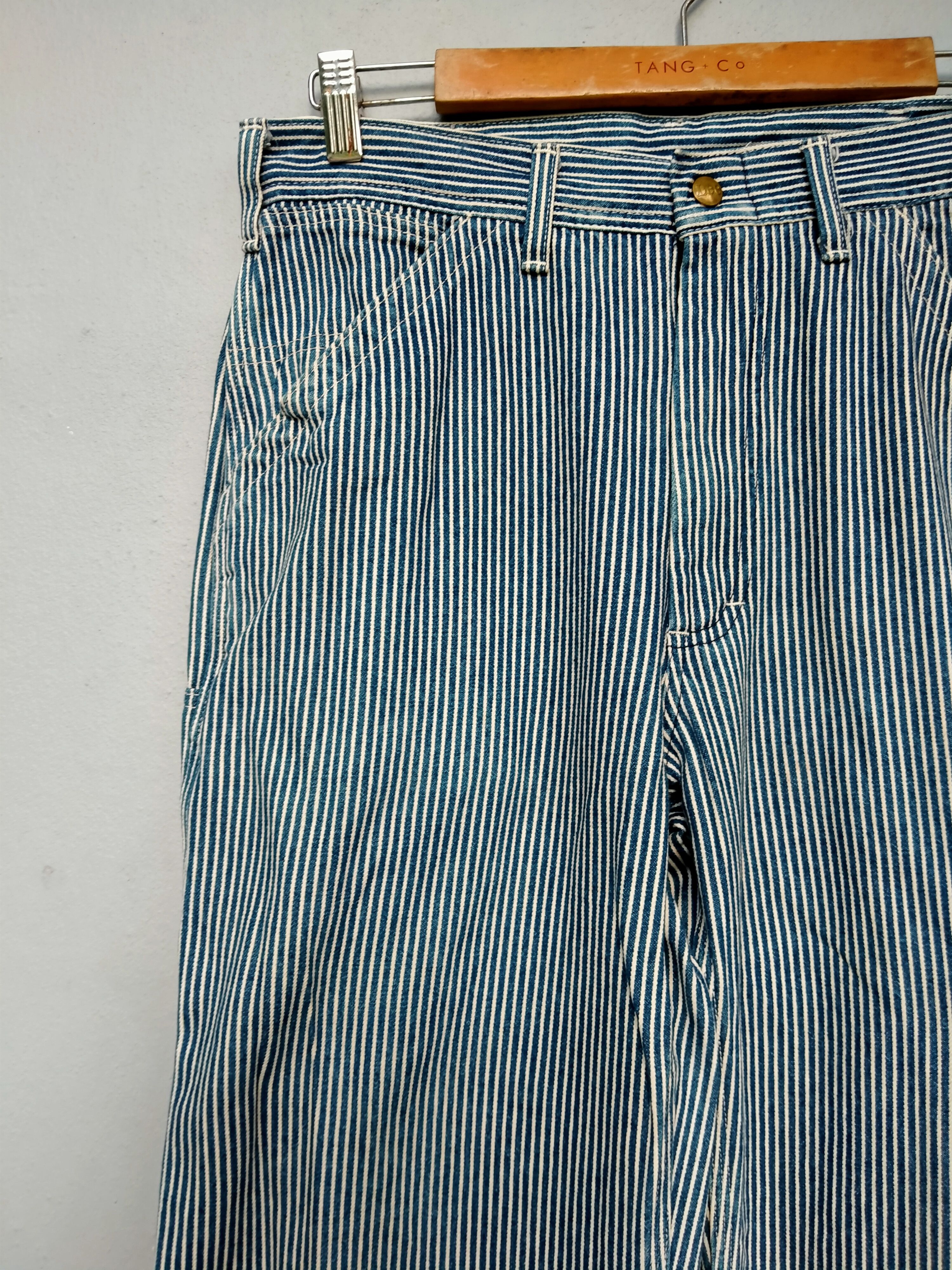 Lee Vintage Lee Sanforized Hickory Stripes Workers Distressed Size US 30 / EU 46 - 5 Thumbnail