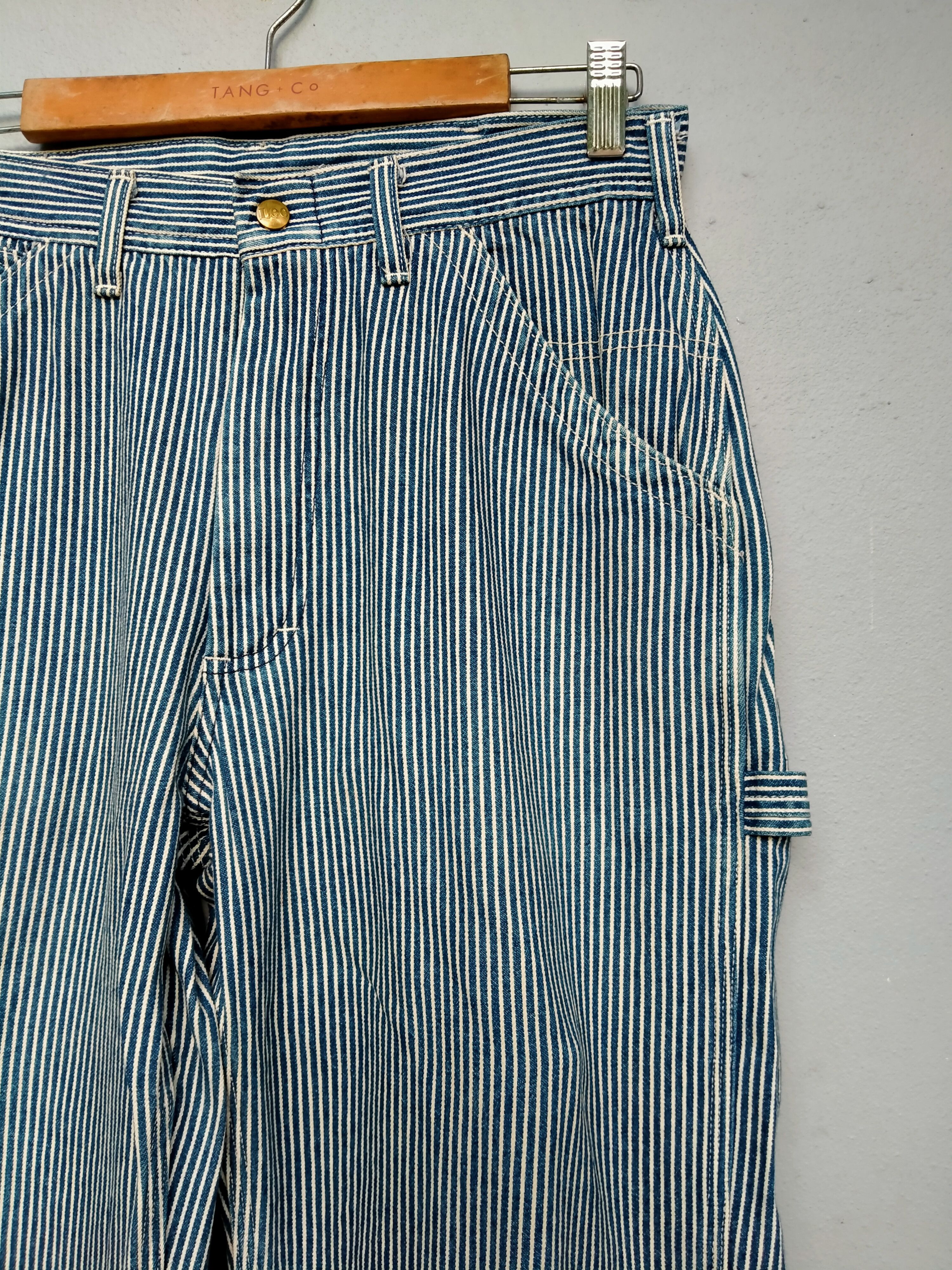 Lee Vintage Lee Sanforized Hickory Stripes Workers Distressed Size US 30 / EU 46 - 8 Thumbnail