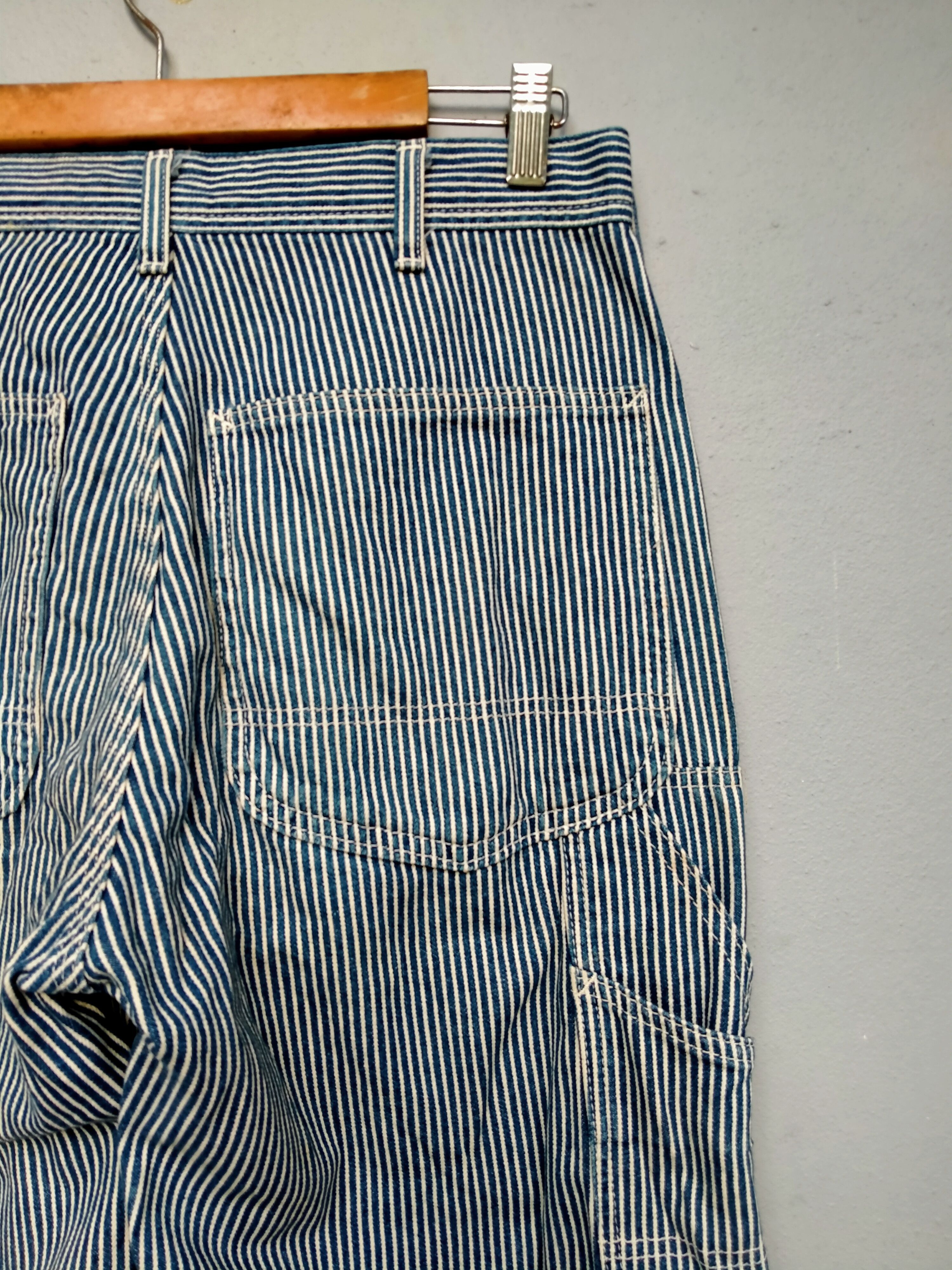 Lee Vintage Lee Sanforized Hickory Stripes Workers Distressed Size US 30 / EU 46 - 16 Thumbnail
