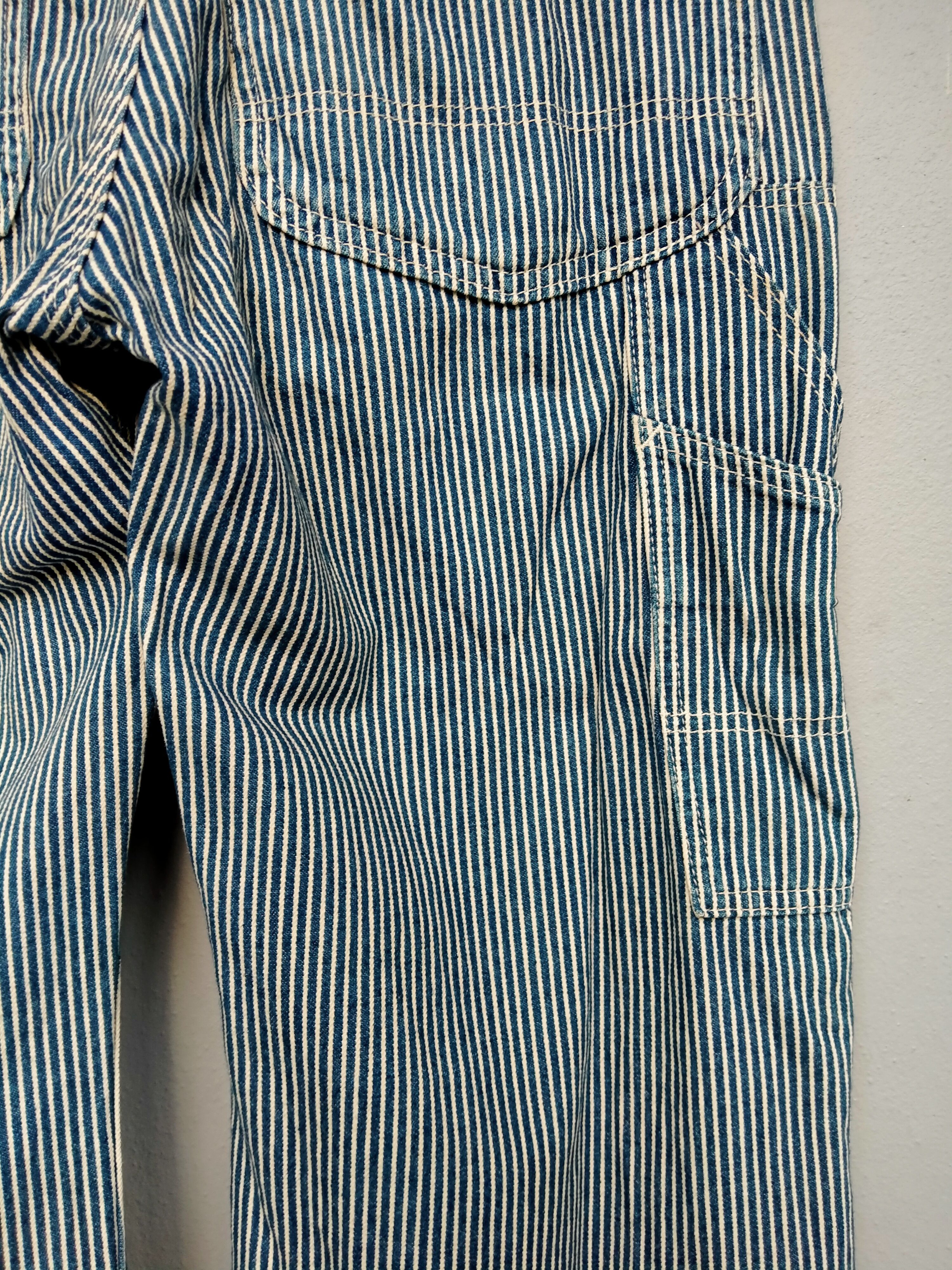 Lee Vintage Lee Sanforized Hickory Stripes Workers Distressed Size US 30 / EU 46 - 17 Thumbnail