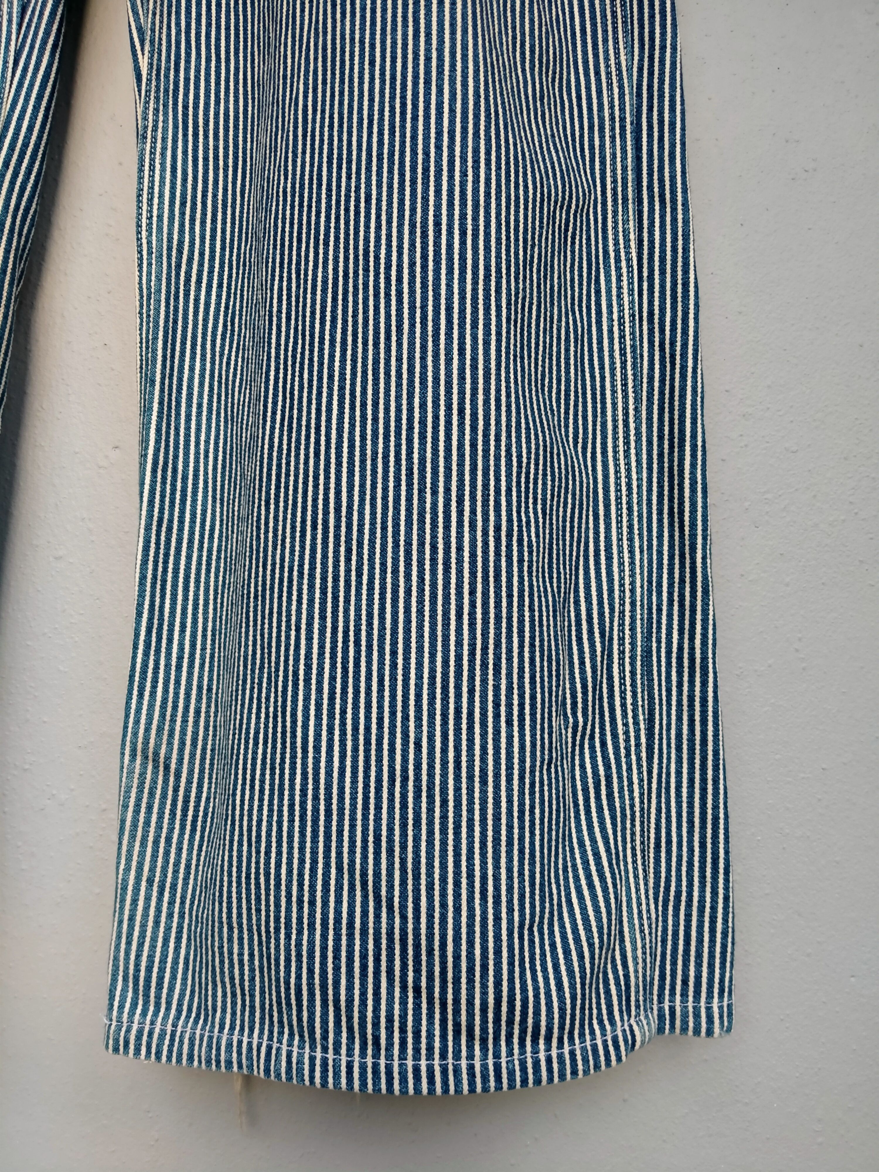 Lee Vintage Lee Sanforized Hickory Stripes Workers Distressed Size US 30 / EU 46 - 10 Thumbnail