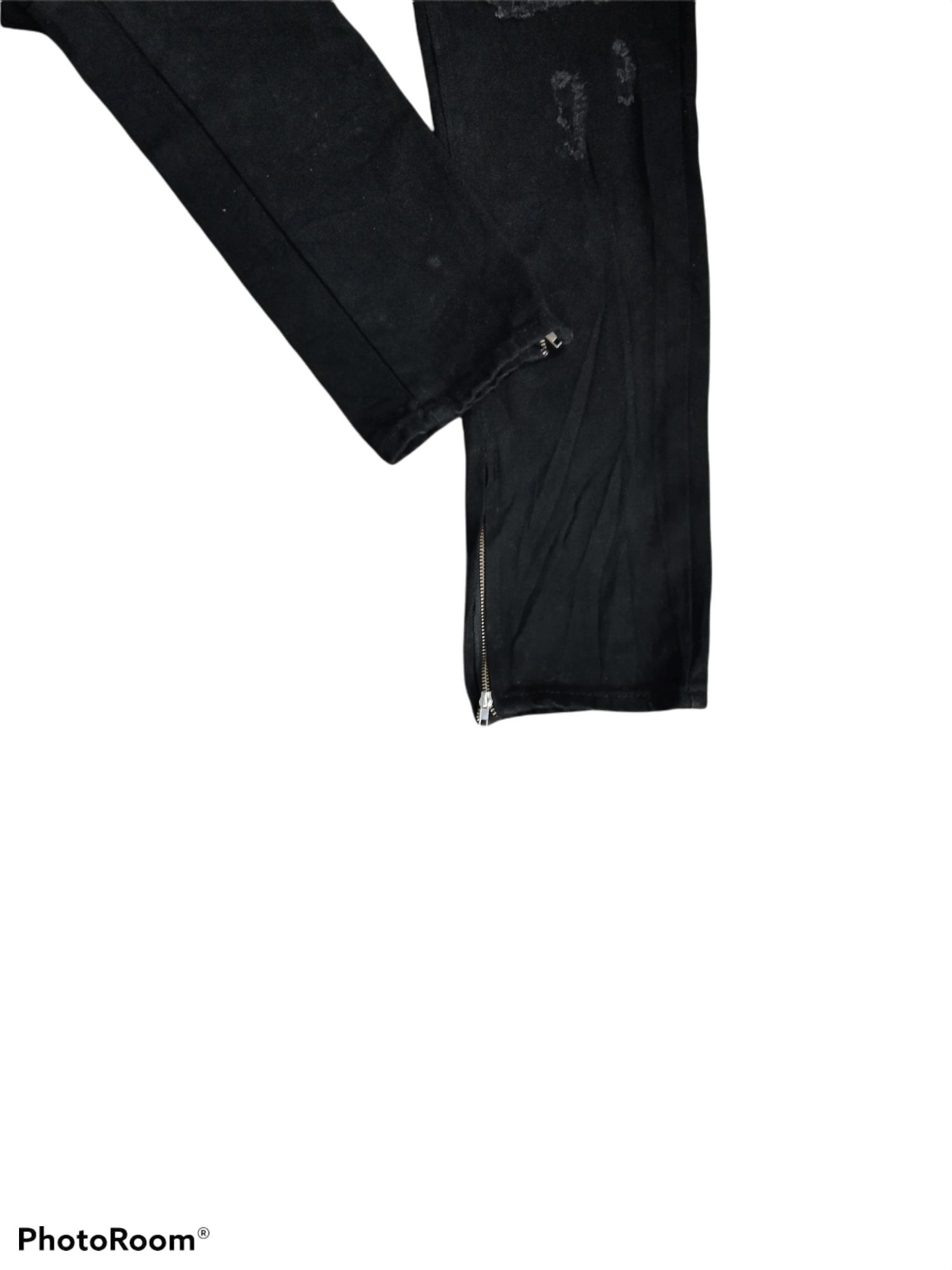 Other BONDAGE ZIPPER UNRELAXING RIPED DENIM PANTS Size US 32 / EU 48 - 6 Thumbnail