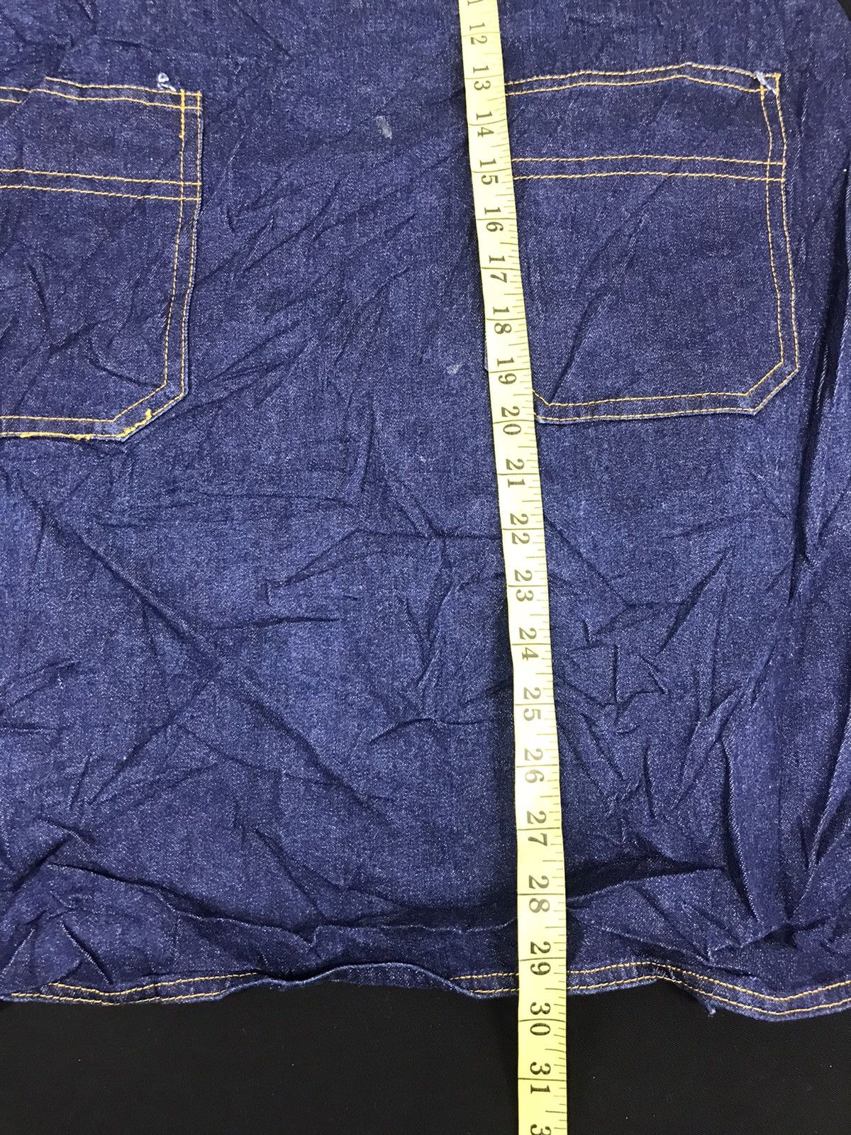 Japanese Brand Denim Apron Nice Design Pocket Adjustable Straps Japan Size ONE SIZE - 5 Thumbnail