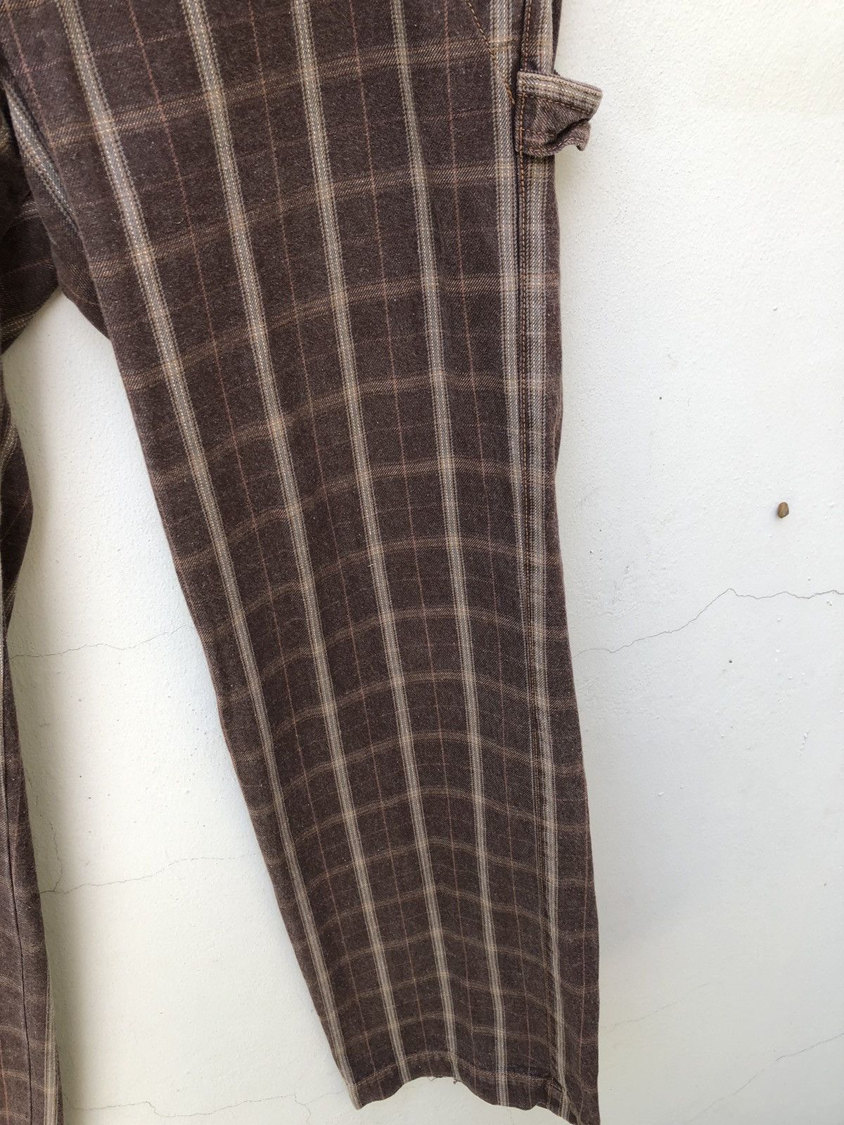 Japanese Brand Vintage Hiromichi Nakano Japan Checkered Work Pant Size US 32 / EU 48 - 12 Thumbnail