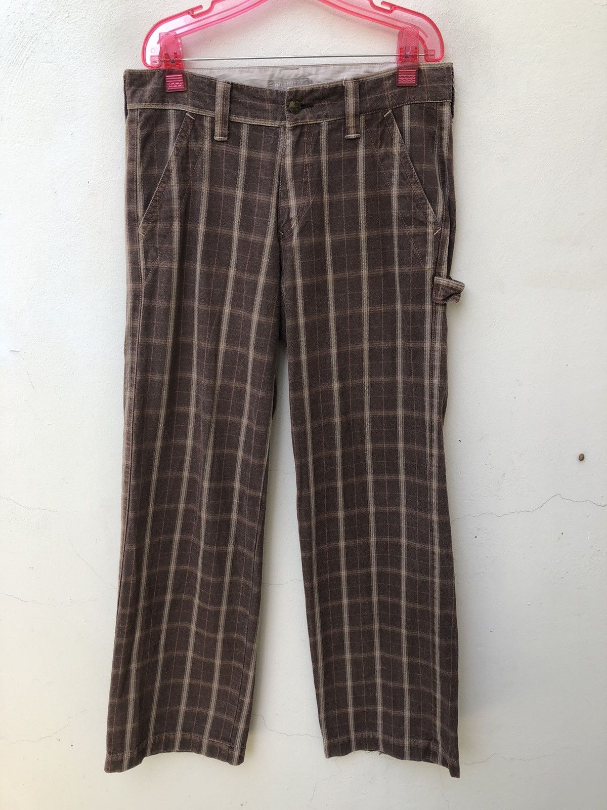 Japanese Brand Vintage Hiromichi Nakano Japan Checkered Work Pant Size US 32 / EU 48 - 6 Thumbnail