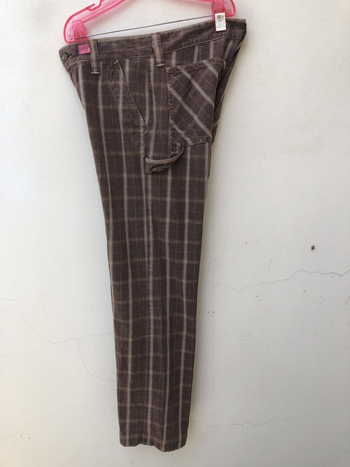 Japanese Brand Vintage Hiromichi Nakano Japan Checkered Work Pant Size US 32 / EU 48 - 16 Thumbnail