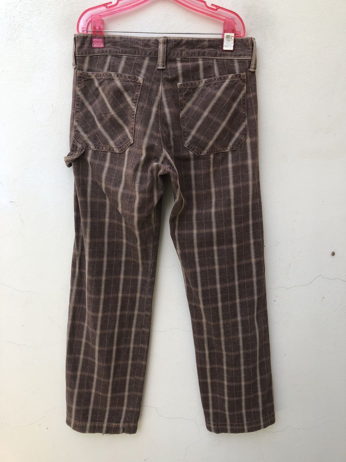 Japanese Brand Vintage Hiromichi Nakano Japan Checkered Work Pant Size US 32 / EU 48 - 13 Thumbnail