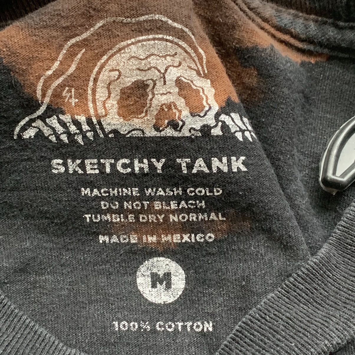 Other Sketchy Tank black t-shirt tee Size US M / EU 48-50 / 2 - 3 Thumbnail