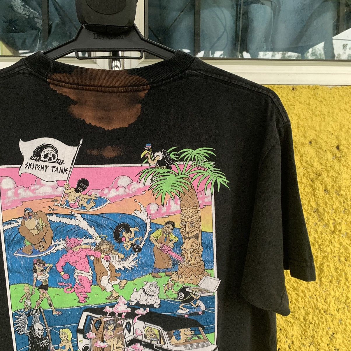 Other Sketchy Tank black t-shirt tee Size US M / EU 48-50 / 2 - 12 Thumbnail