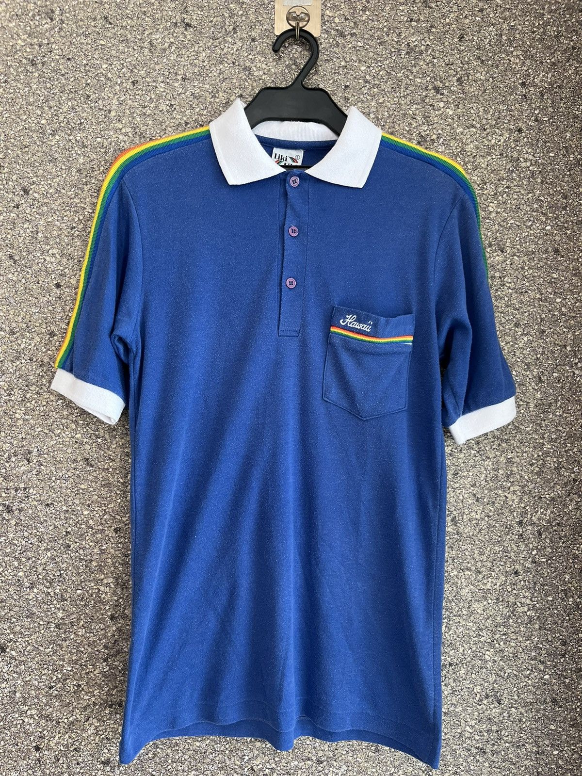 Image of Vintage Hawaii Ft90 in Blue, Men's (Size Small)