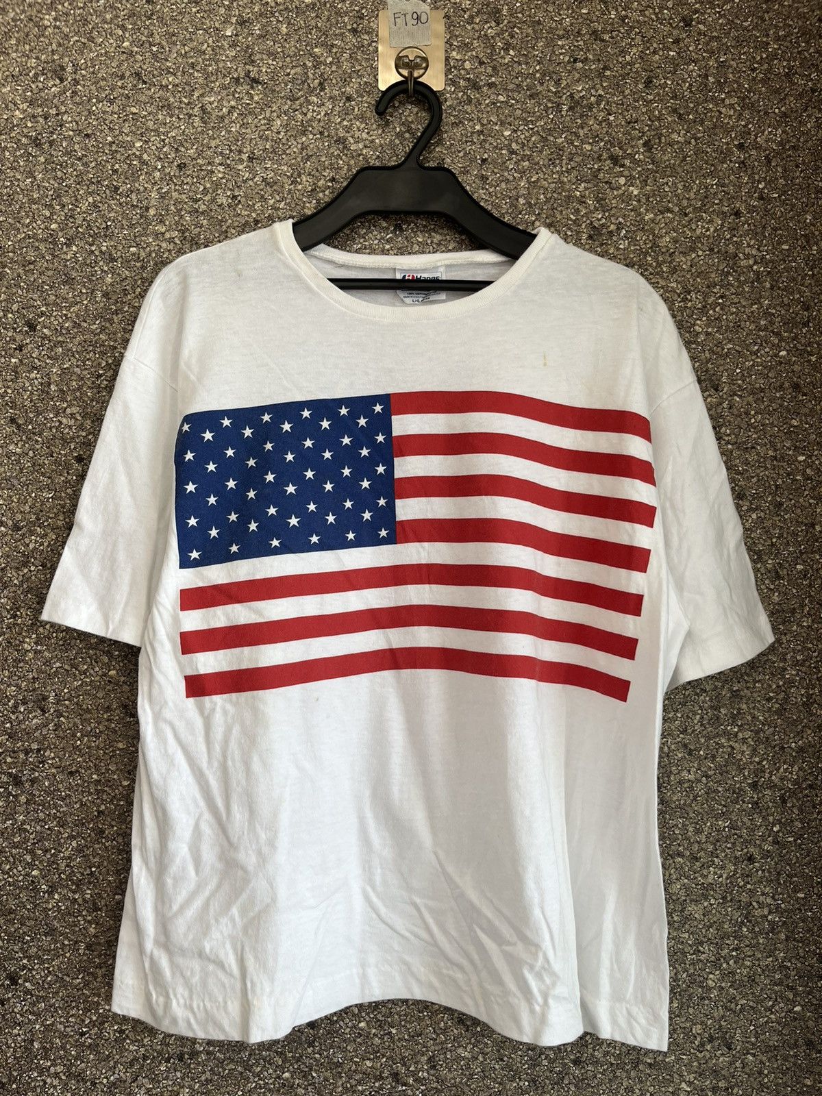 Vintage Hanes ft90 Size US L / EU 52-54 / 3 - 1 Thumbnail