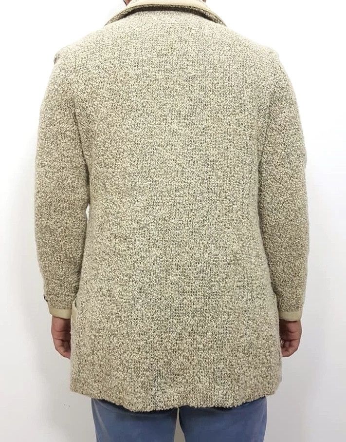 Chanel CHANEL Boutique Tweed Wool Salt Pepper Double Breasted Coat Size M / US 6-8 / IT 42-44 - 25 Thumbnail