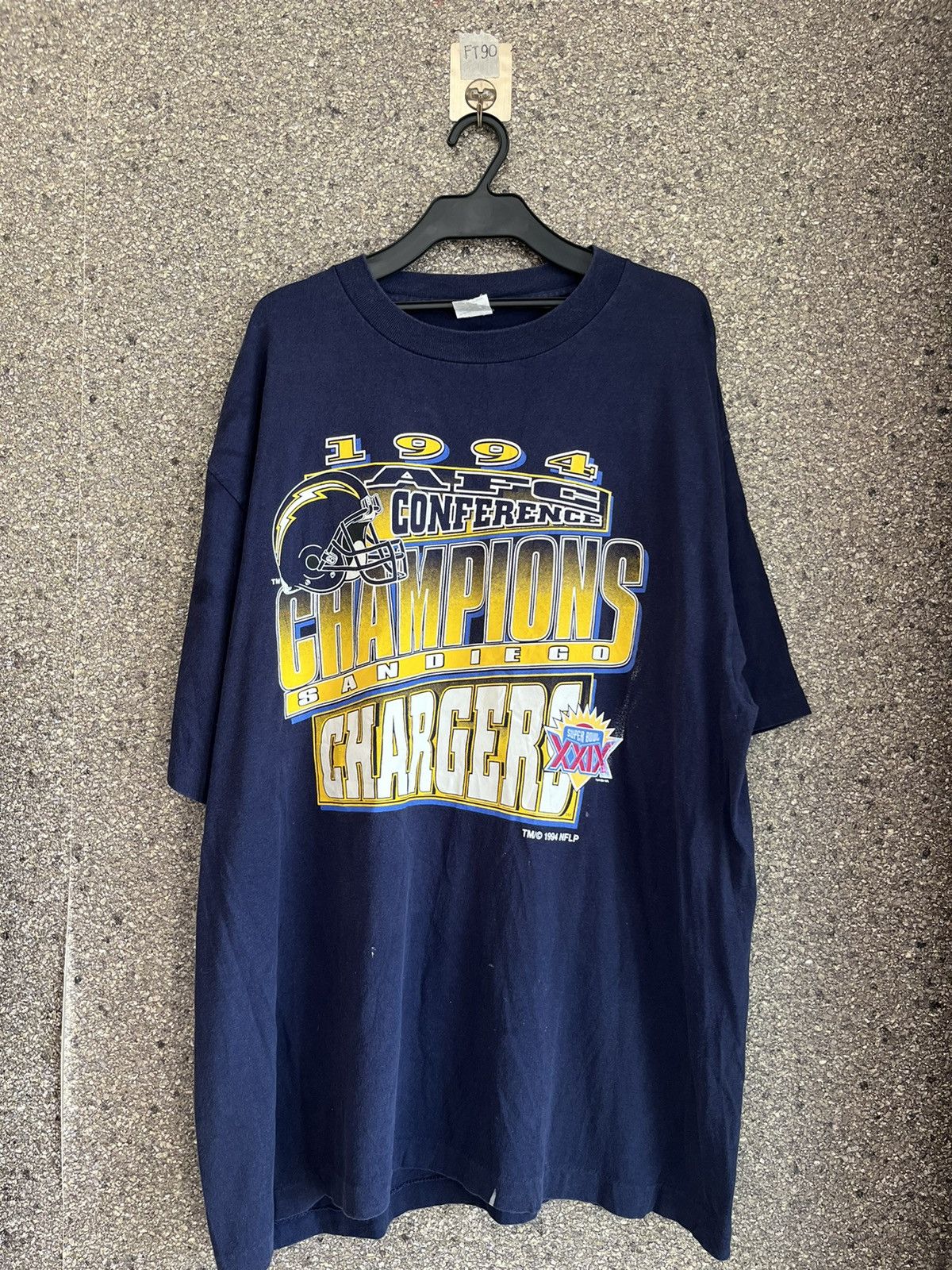 image of Vintage Champions Charger Ft90 in Navy, Men's (Size 2XL)