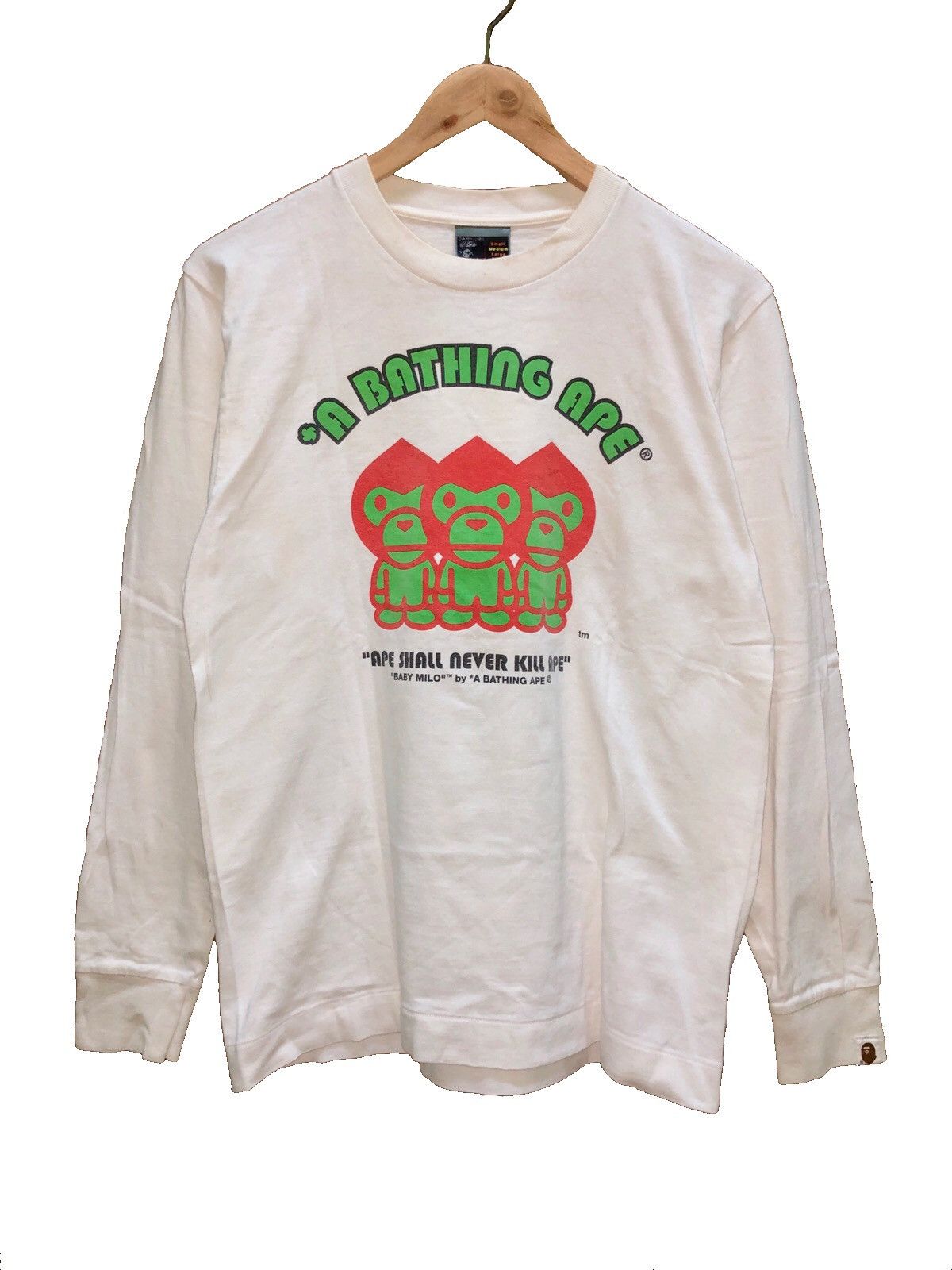 Bape OG Circa 2005 A bathing Ape Baby Milo ASNKA Size US M / EU 48-50 / 2 - 1 Thumbnail