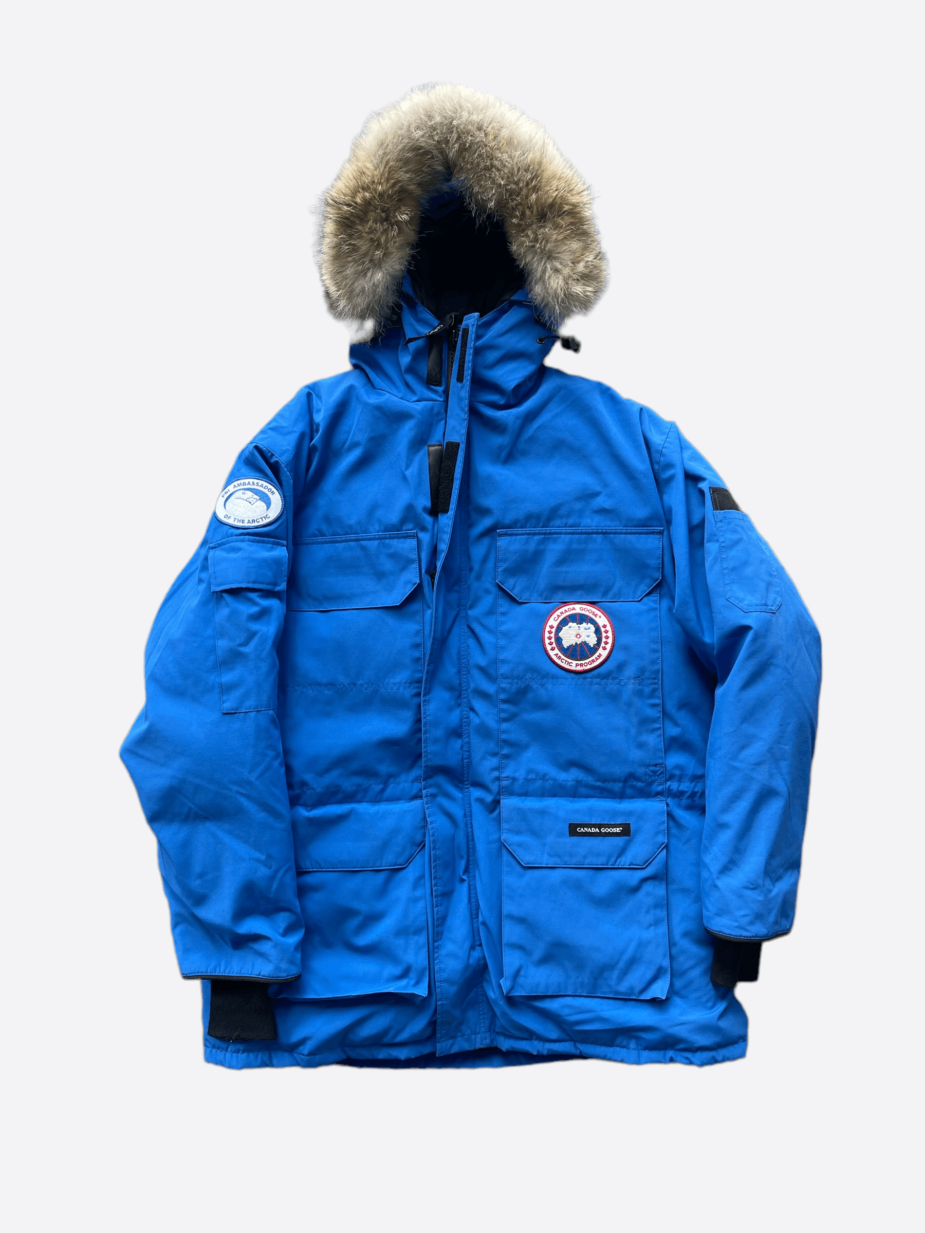 image of Canada Goose Pbi Expedition Men's Jacket in Blue (Size XL)