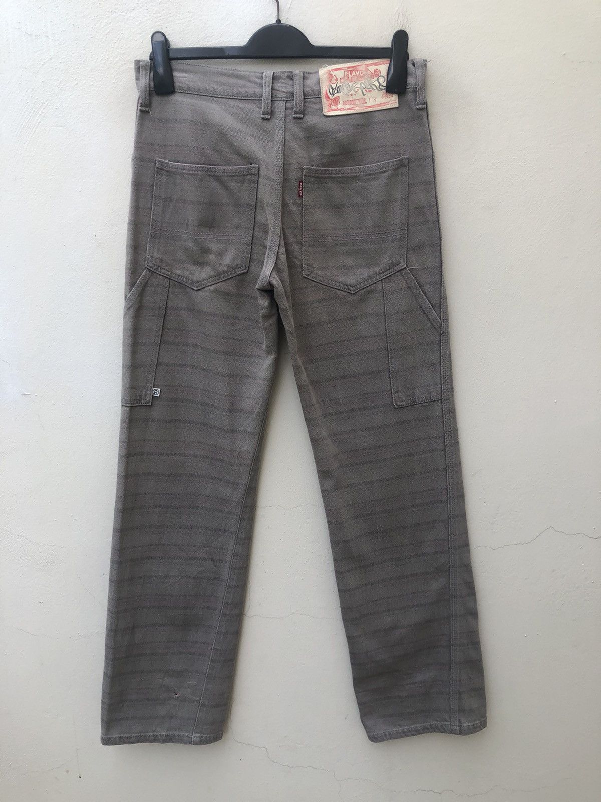 Vintage Vintage Ozone Rocks Japan Faded Horizontal Striped Work Pant Size US 30 / EU 46 - 13 Thumbnail