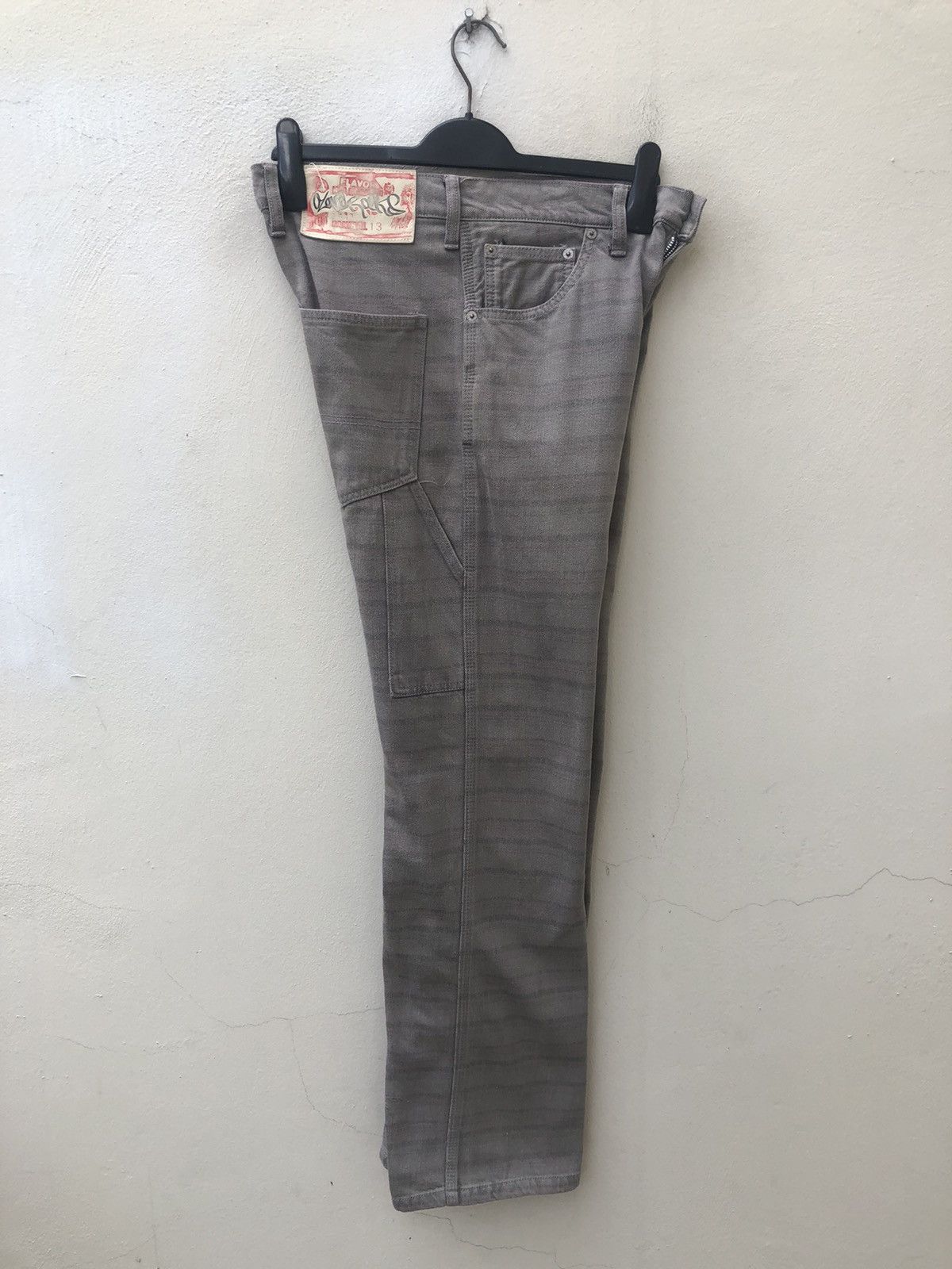 Vintage Vintage Ozone Rocks Japan Faded Horizontal Striped Work Pant Size US 30 / EU 46 - 20 Thumbnail