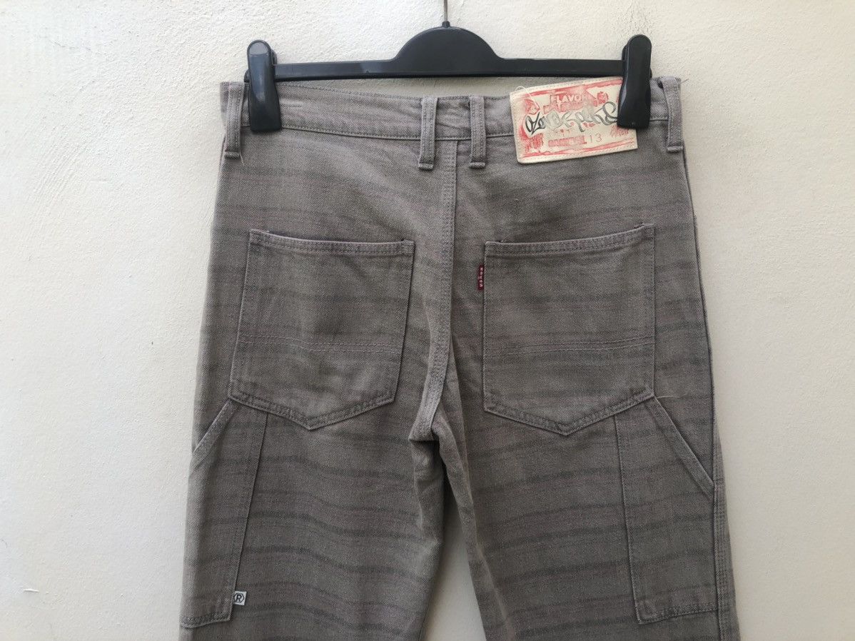 Vintage Vintage Ozone Rocks Japan Faded Horizontal Striped Work Pant Size US 30 / EU 46 - 14 Thumbnail