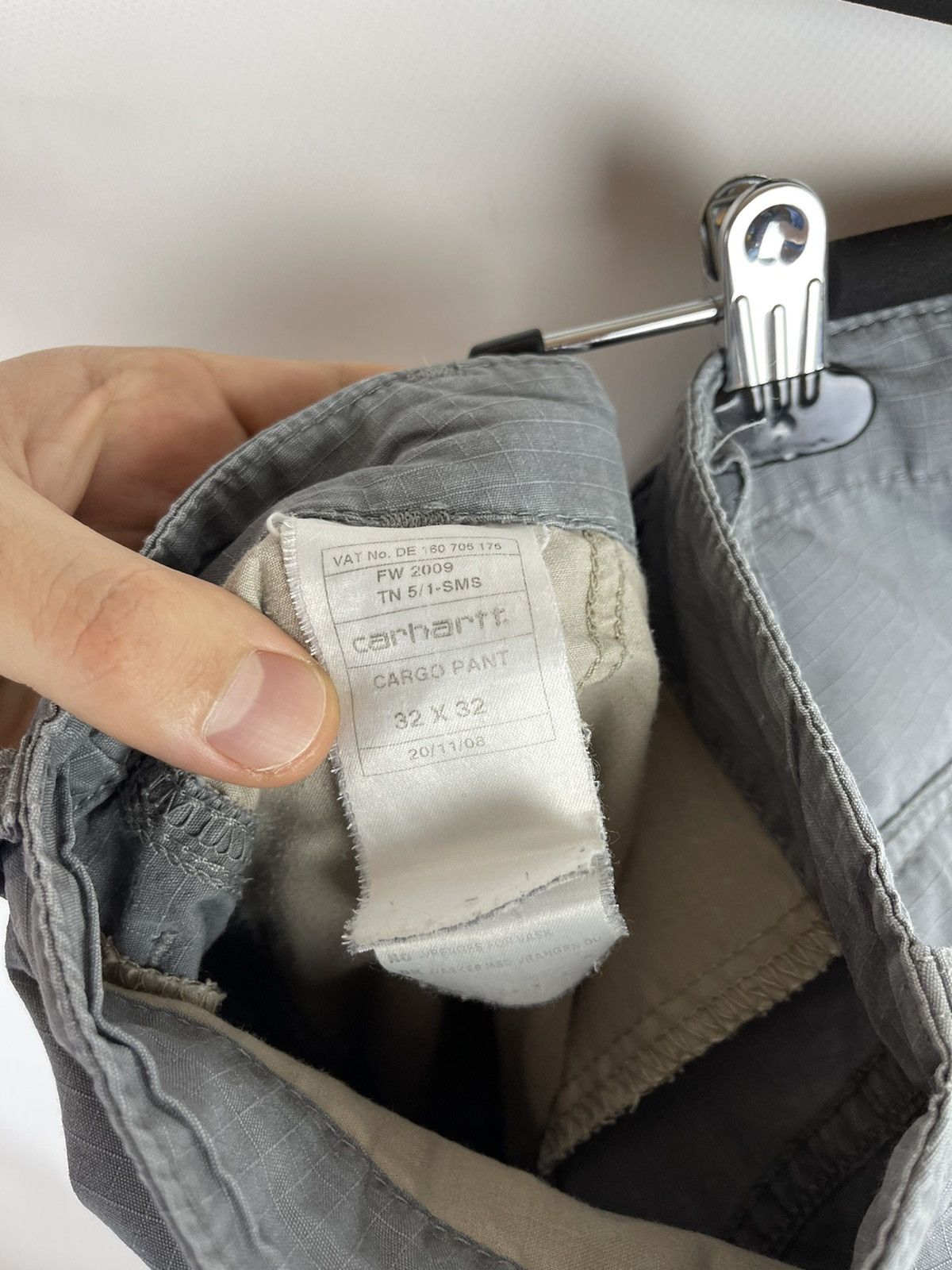 Carhartt Carhartt vintage distressed cargo pants travis Scott style Size US 32 / EU 48 - 14 Thumbnail