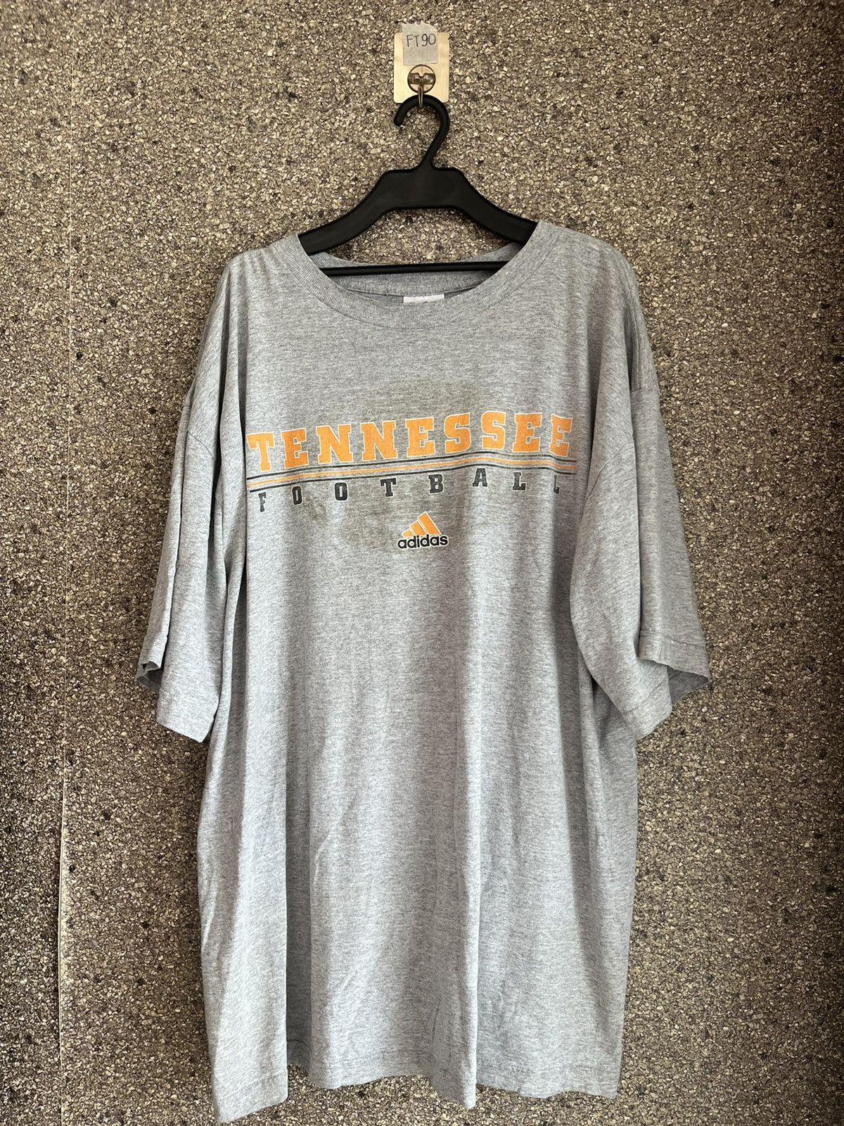 image of Vintage Tennessee Football Ft90 in Grey, Men's (Size XL)