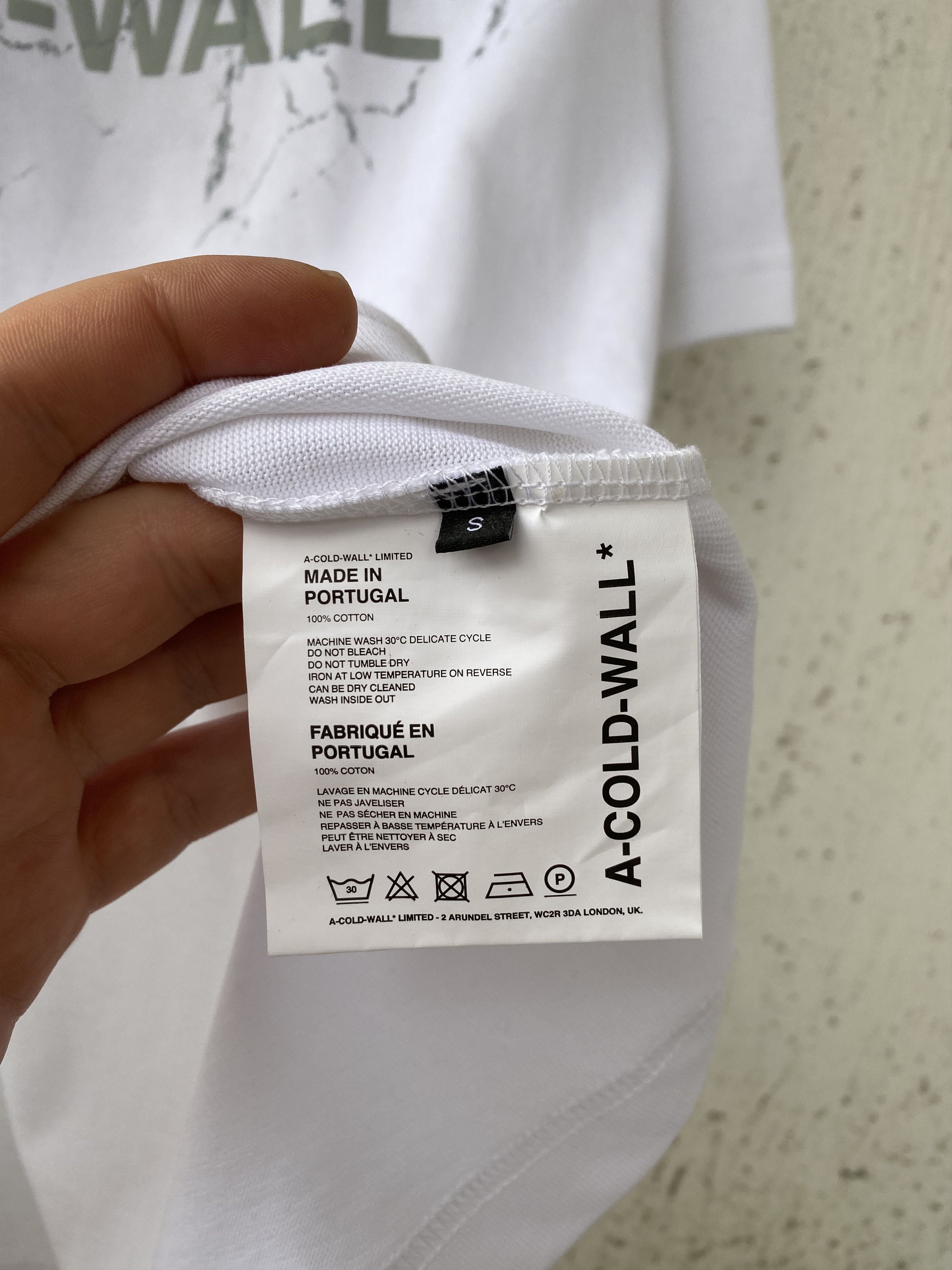 A-COLD-WALL* BNWT Graphic Crack Logo t-shirt Size US S / EU 44-46 / 1 - 6 Thumbnail
