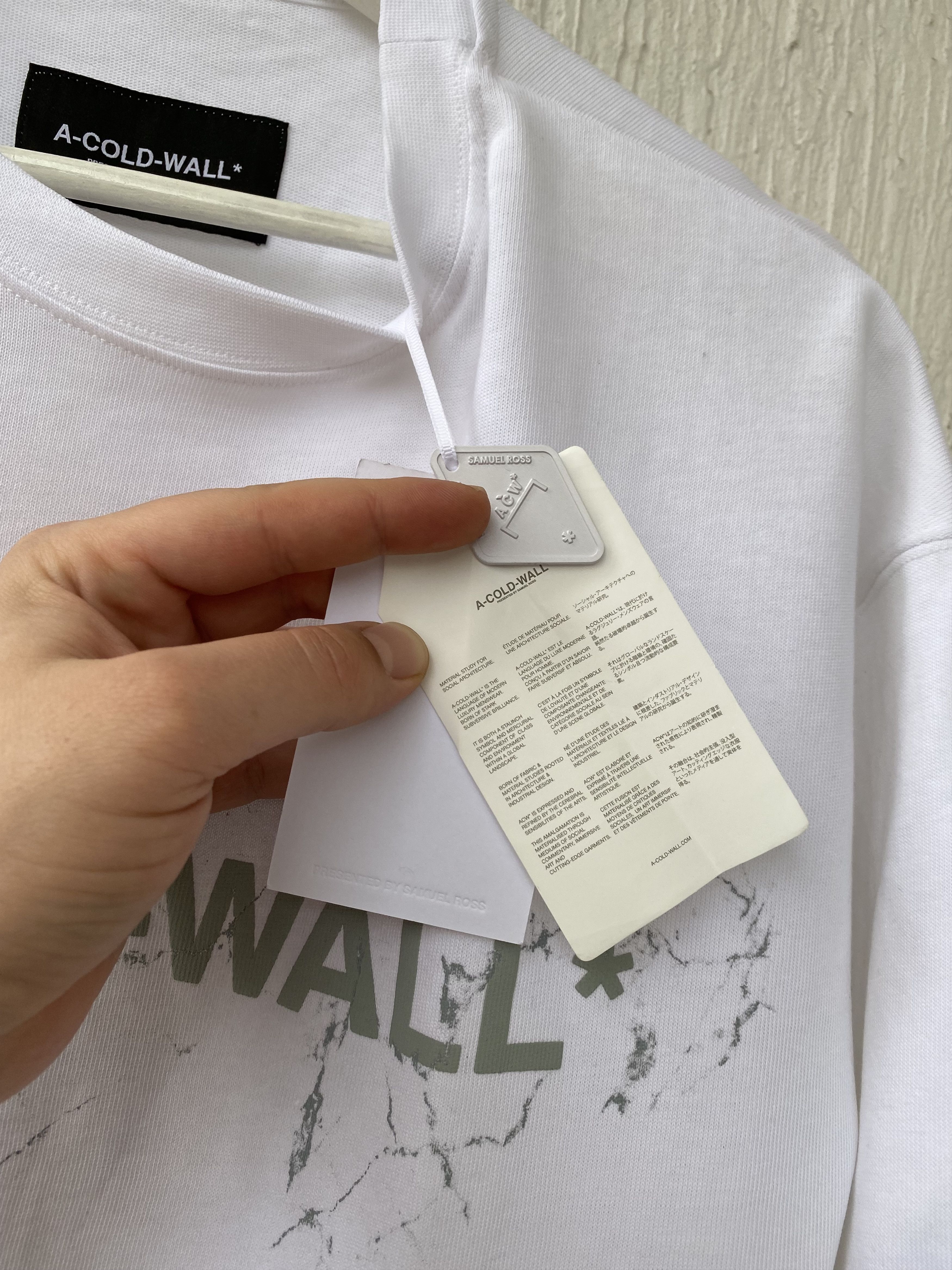 A-COLD-WALL* BNWT Graphic Crack Logo t-shirt Size US S / EU 44-46 / 1 - 5 Thumbnail