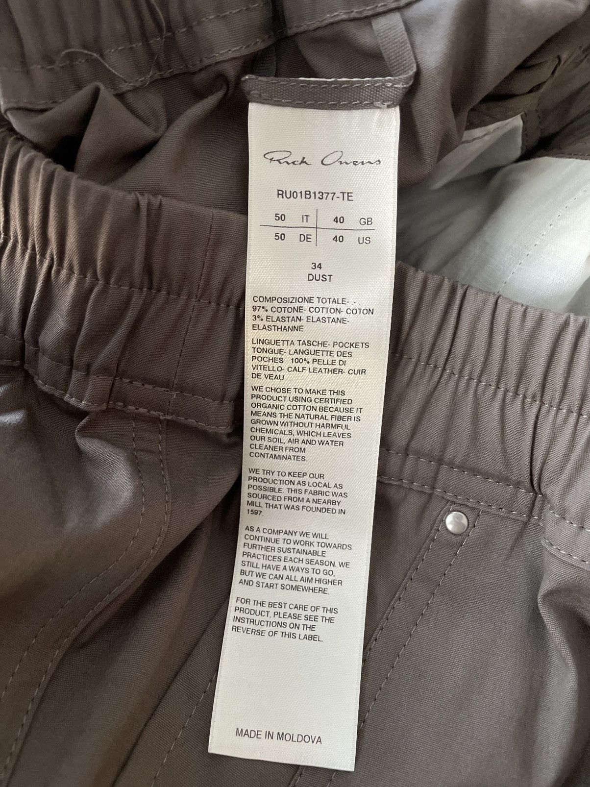 Rick Owens Rare $2,500 Value Runway Brand New Limited Zip Biker Pant Size US 30 / EU 46 - 3 Thumbnail