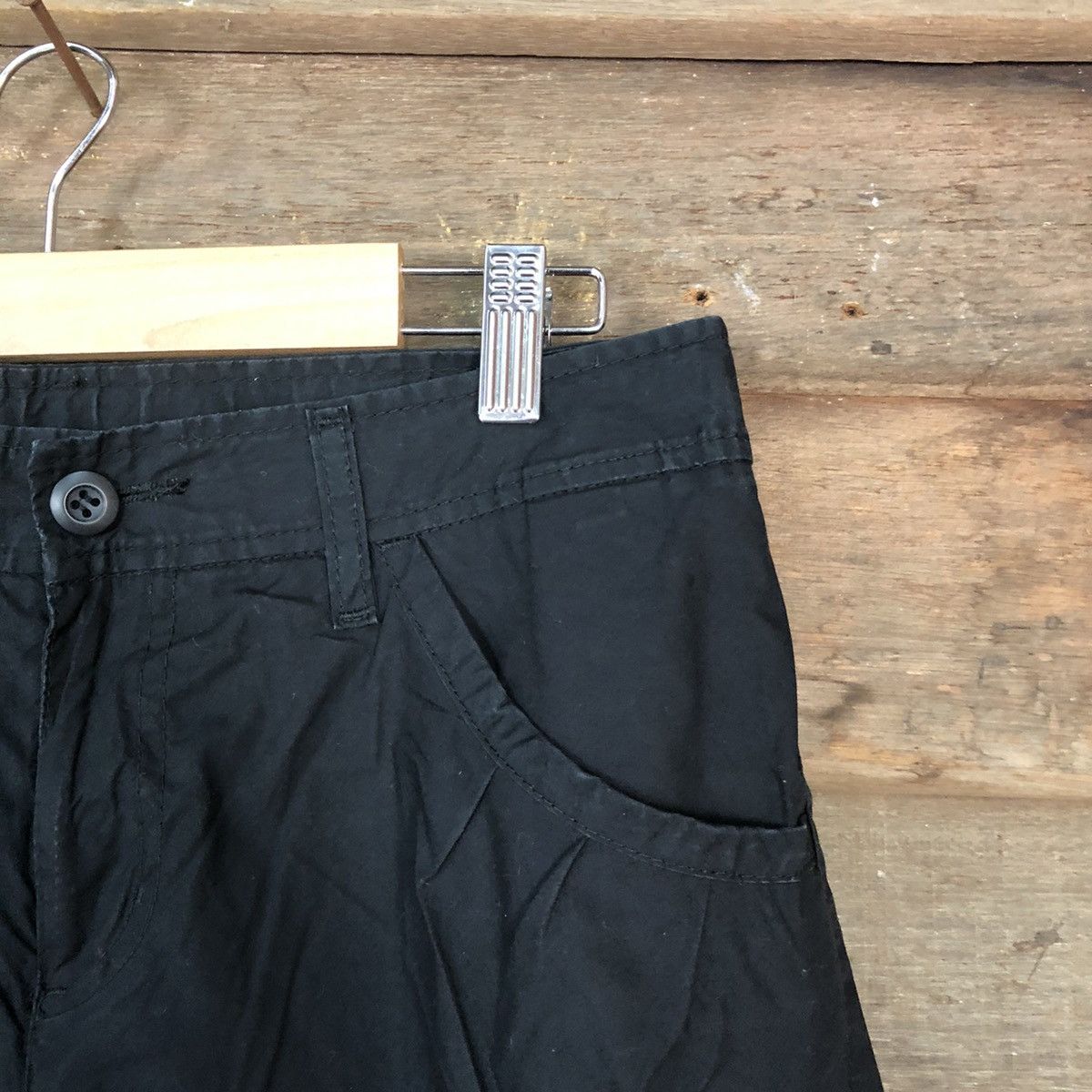 Uniqlo DLL 3/4 Uniqlo japan Black Cropped Pants #1521 Size US 28 / EU 44 - 7 Thumbnail