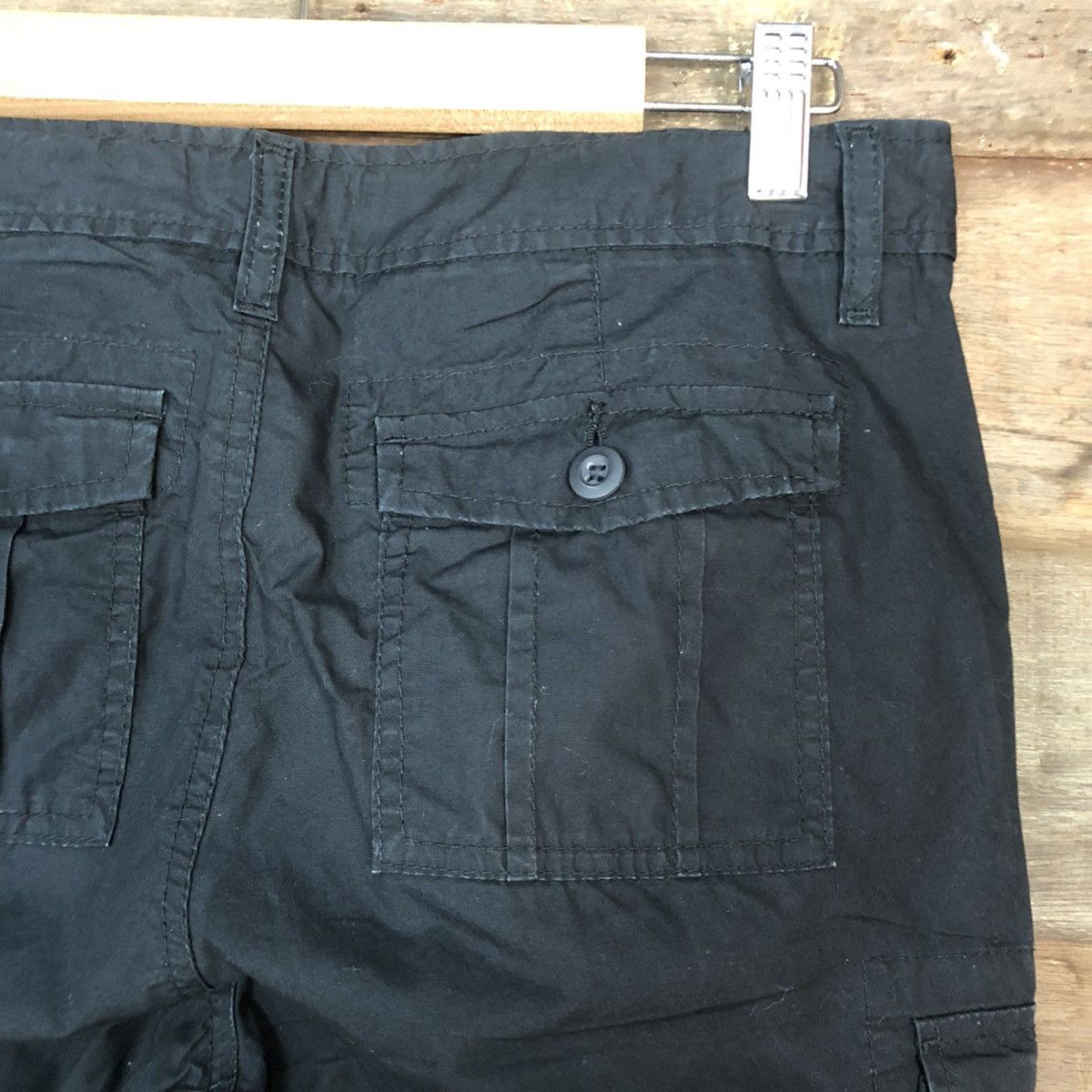 Uniqlo DLL 3/4 Uniqlo japan Black Cropped Pants #1521 Size US 28 / EU 44 - 13 Thumbnail