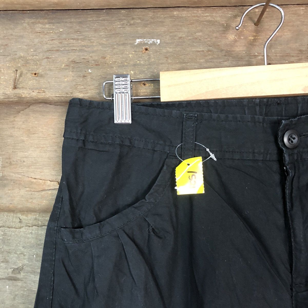 Uniqlo DLL 3/4 Uniqlo japan Black Cropped Pants #1521 Size US 28 / EU 44 - 6 Thumbnail