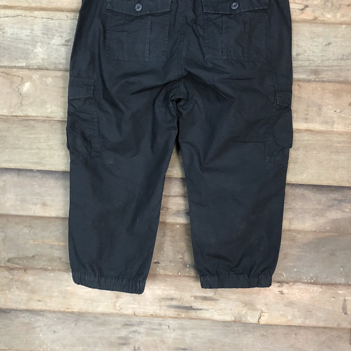 Uniqlo DLL 3/4 Uniqlo japan Black Cropped Pants #1521 Size US 28 / EU 44 - 11 Thumbnail