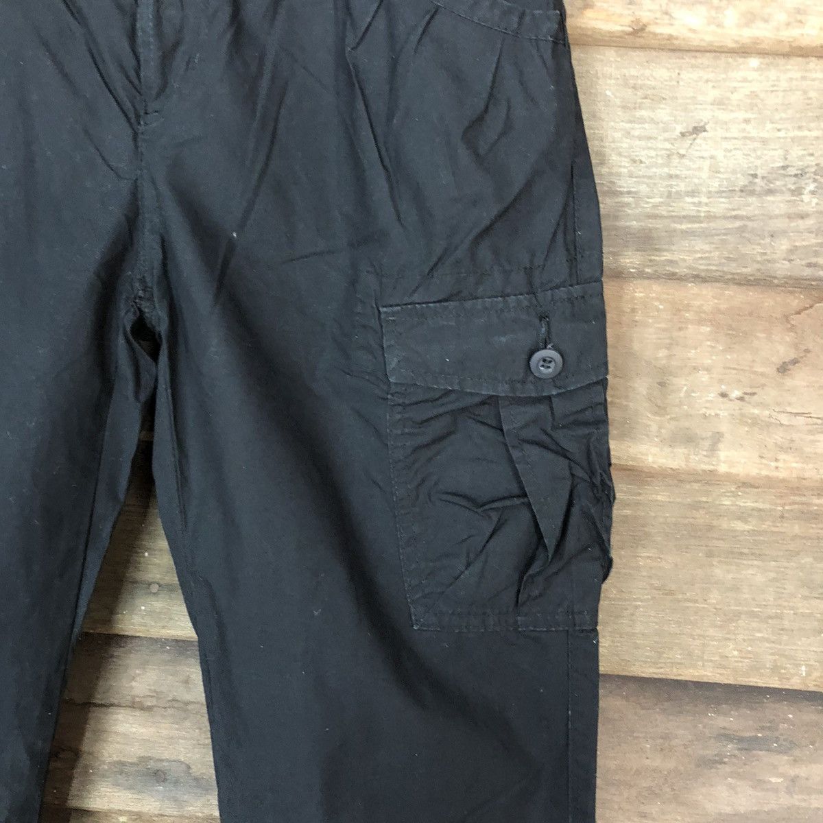 Uniqlo DLL 3/4 Uniqlo japan Black Cropped Pants #1521 Size US 28 / EU 44 - 5 Thumbnail