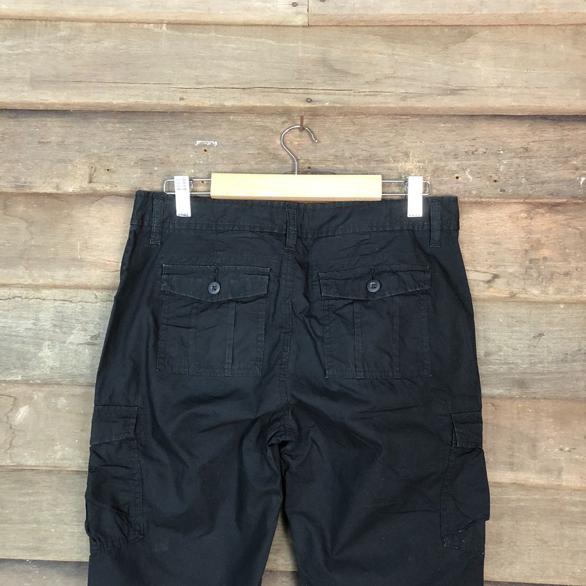 Uniqlo DLL 3/4 Uniqlo japan Black Cropped Pants #1521 Size US 28 / EU 44 - 10 Thumbnail