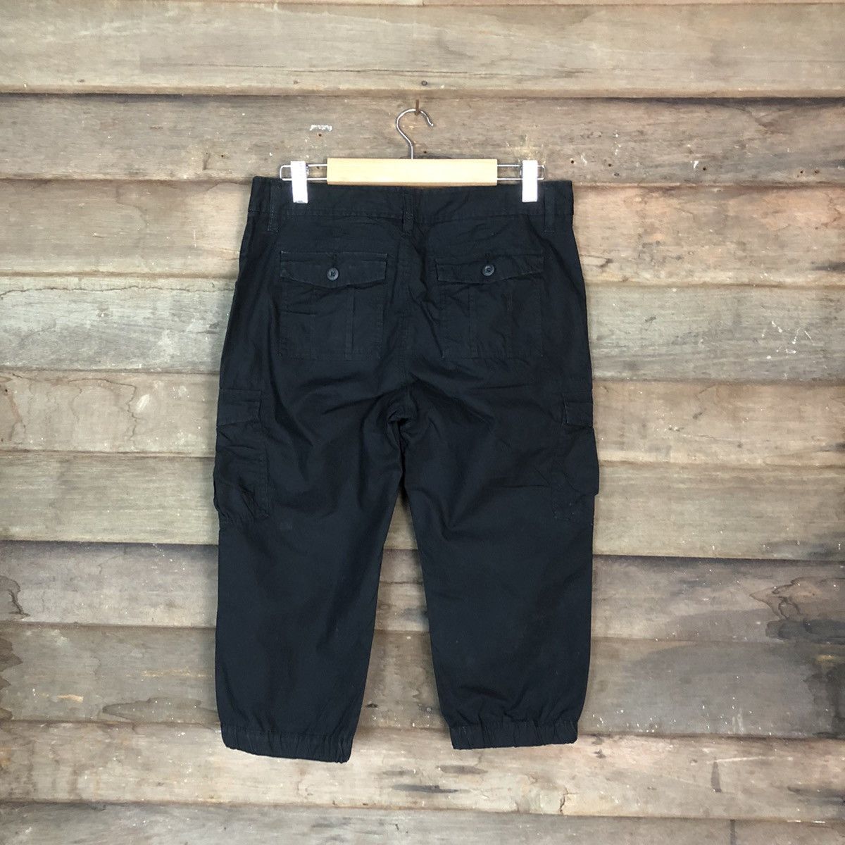 Uniqlo DLL 3/4 Uniqlo japan Black Cropped Pants #1521 Size US 28 / EU 44 - 9 Thumbnail