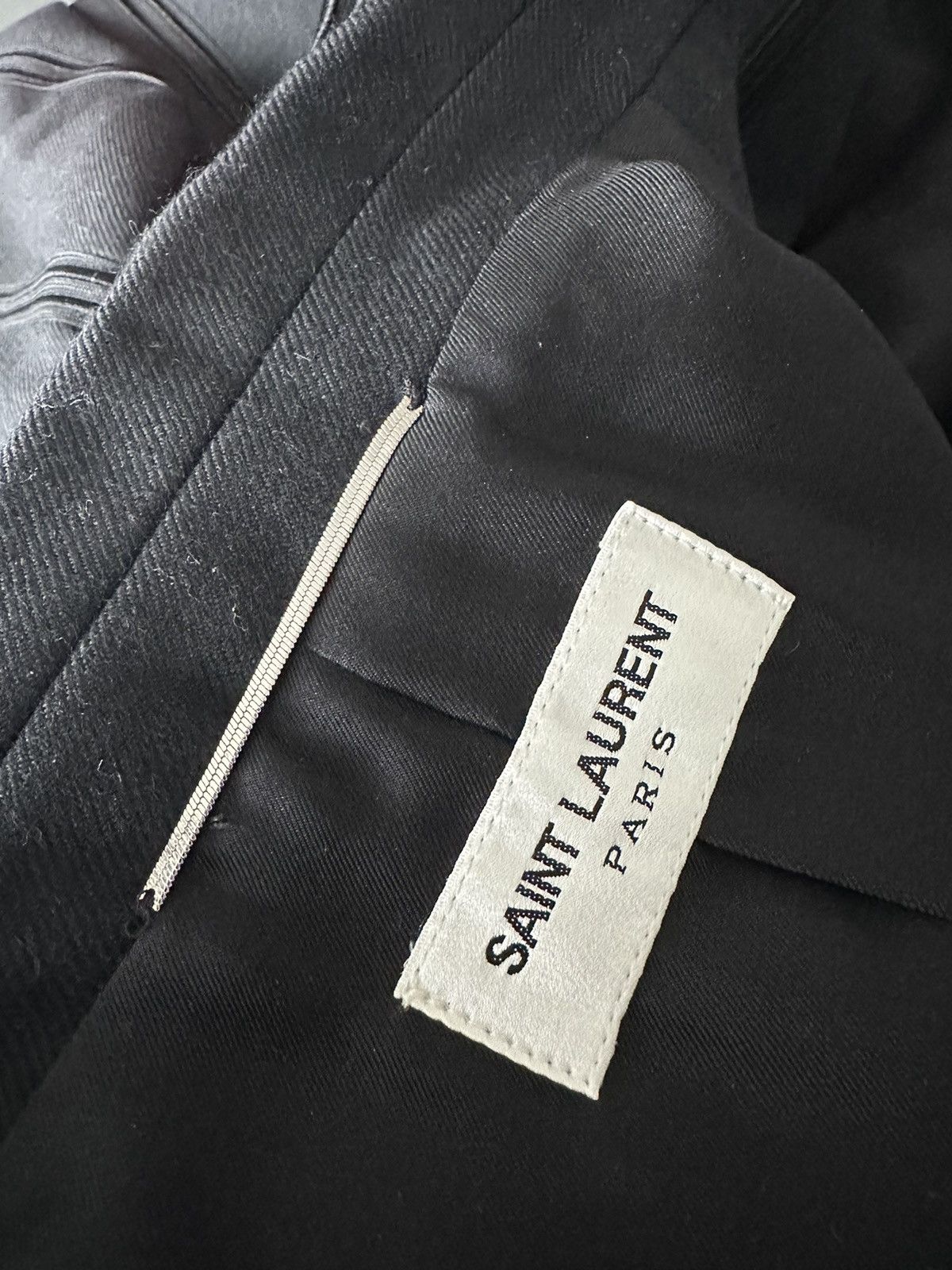 Saint Laurent Paris $4,300 New Limited Edition Super Runway Gabardine Blazer Size 54L - 4 Thumbnail