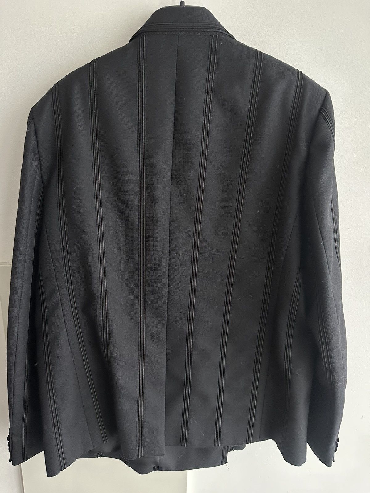 Saint Laurent Paris $4,300 New Limited Edition Super Runway Gabardine Blazer Size 54L - 18 Thumbnail