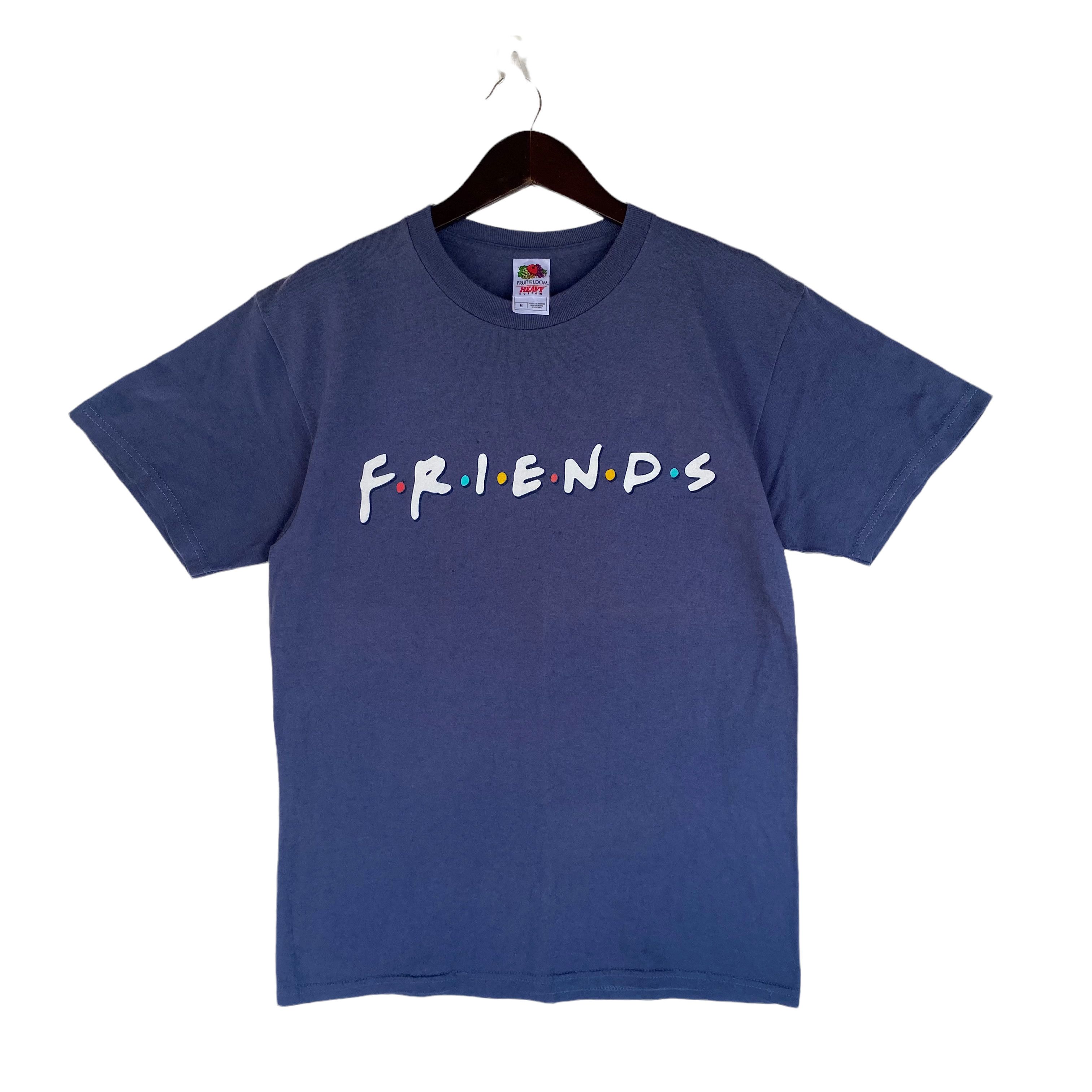 Vintage VINTAGE 90s FRIENDS American television sitcom series shirt Size US M / EU 48-50 / 2 - 1 Thumbnail
