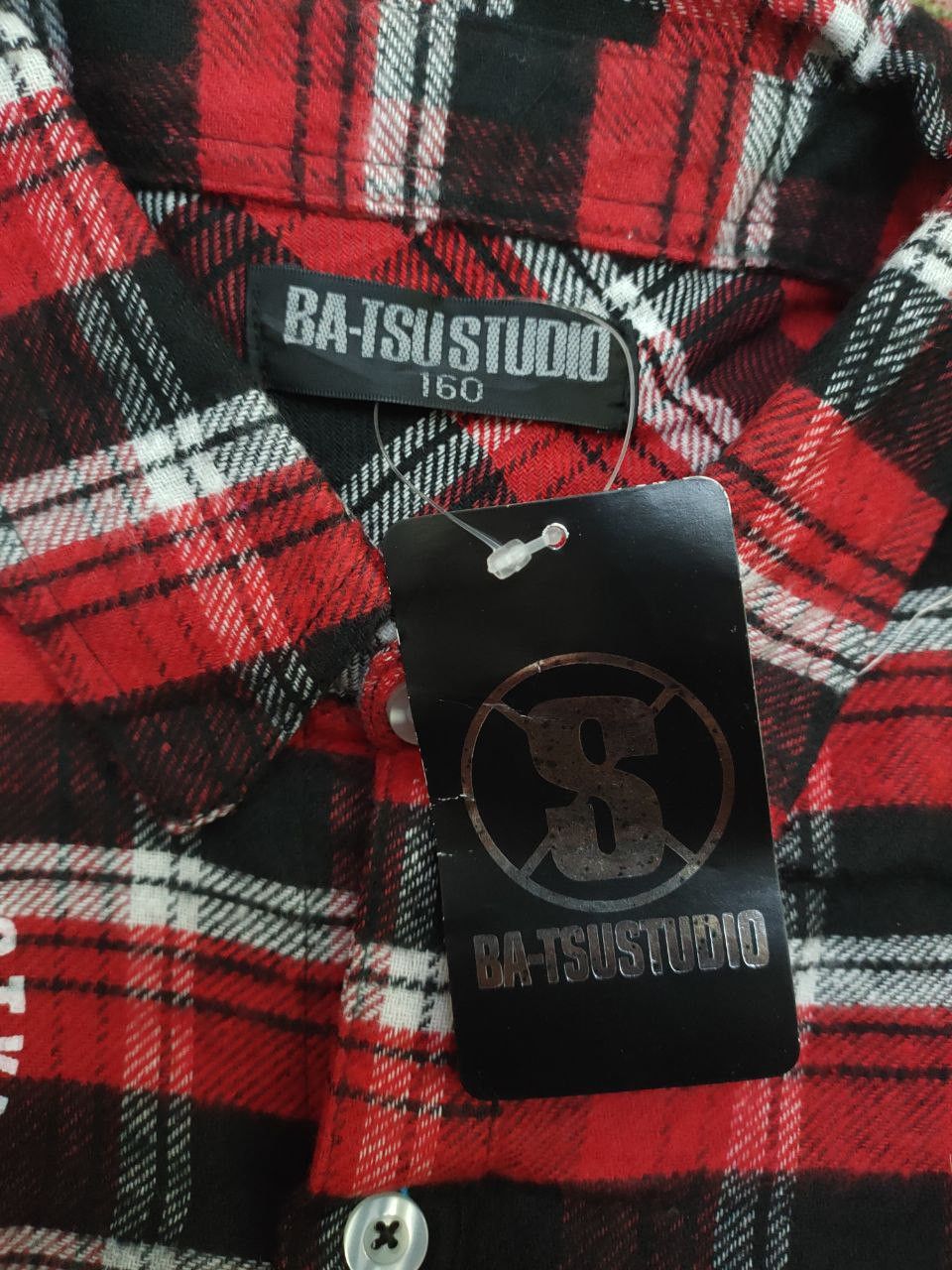 Japanese Brand ❎ DEADSTOCK Batsu Studio Skull Printed Flannel Size US S / EU 44-46 / 1 - 6 Thumbnail