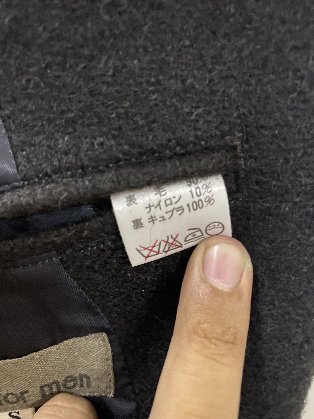 Yohji Yamamoto Vintage🔥Archival Yohji Yamamoto Overcoat Double Breasted Size US S / EU 44-46 / 1 - 23 Thumbnail